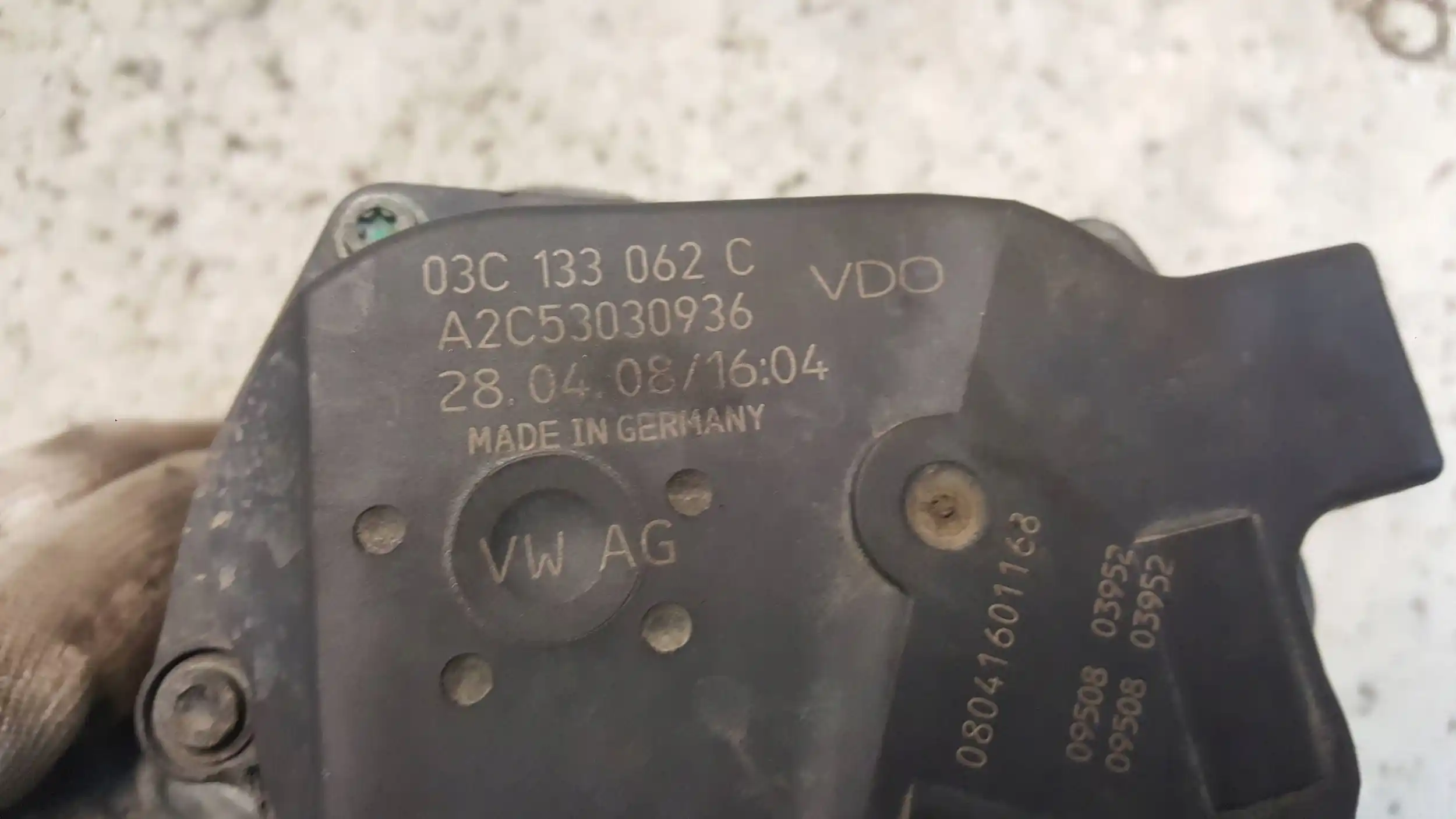 PRZEPUSTNICA 03C133062C SKODA SEAT AUDI VW 1.4 16V