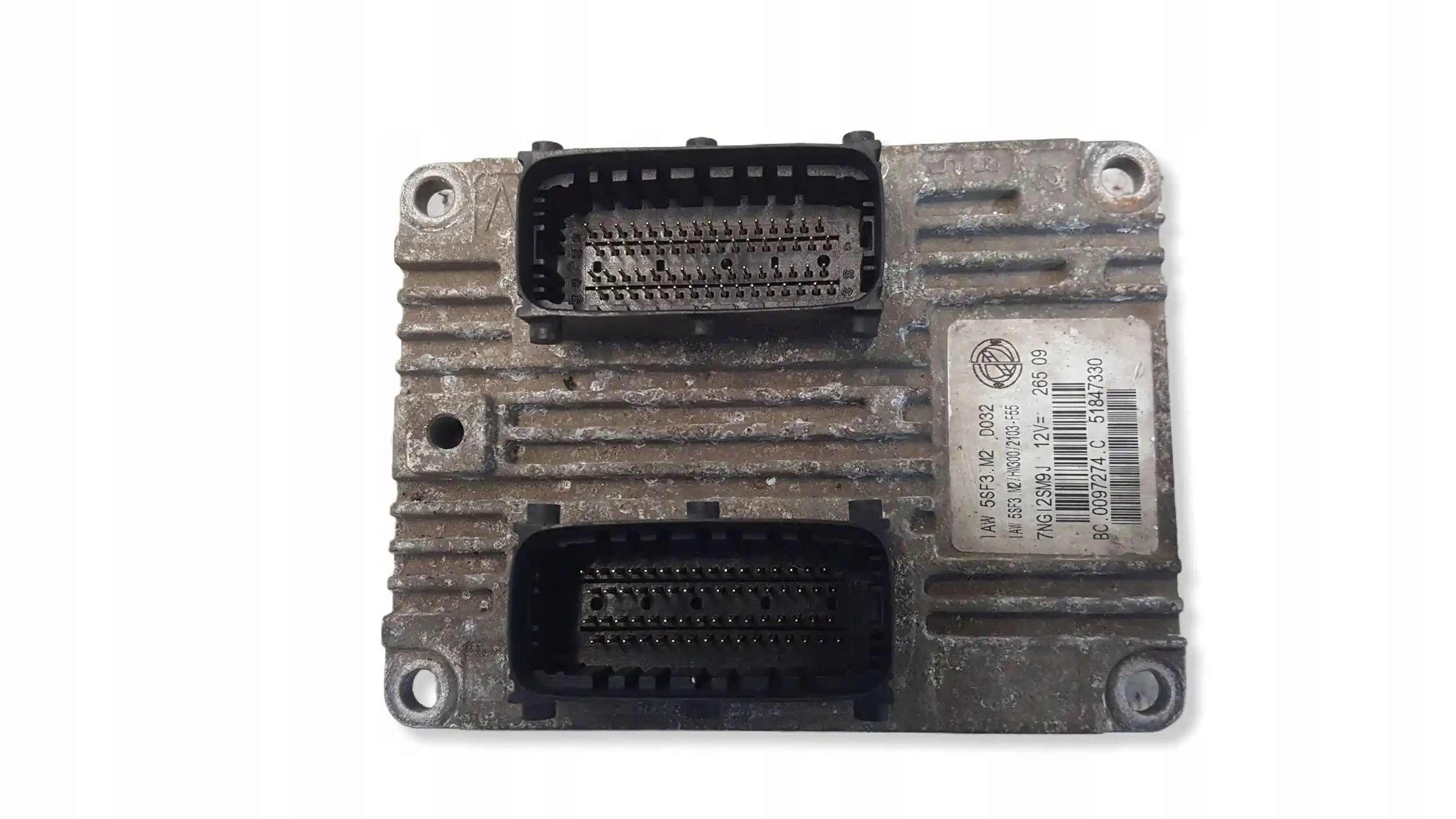 KOMPUTER IAW5SF3M2 ZESTAW IMMO FIAT GRANDE PUNTO 1.4 8V 05-