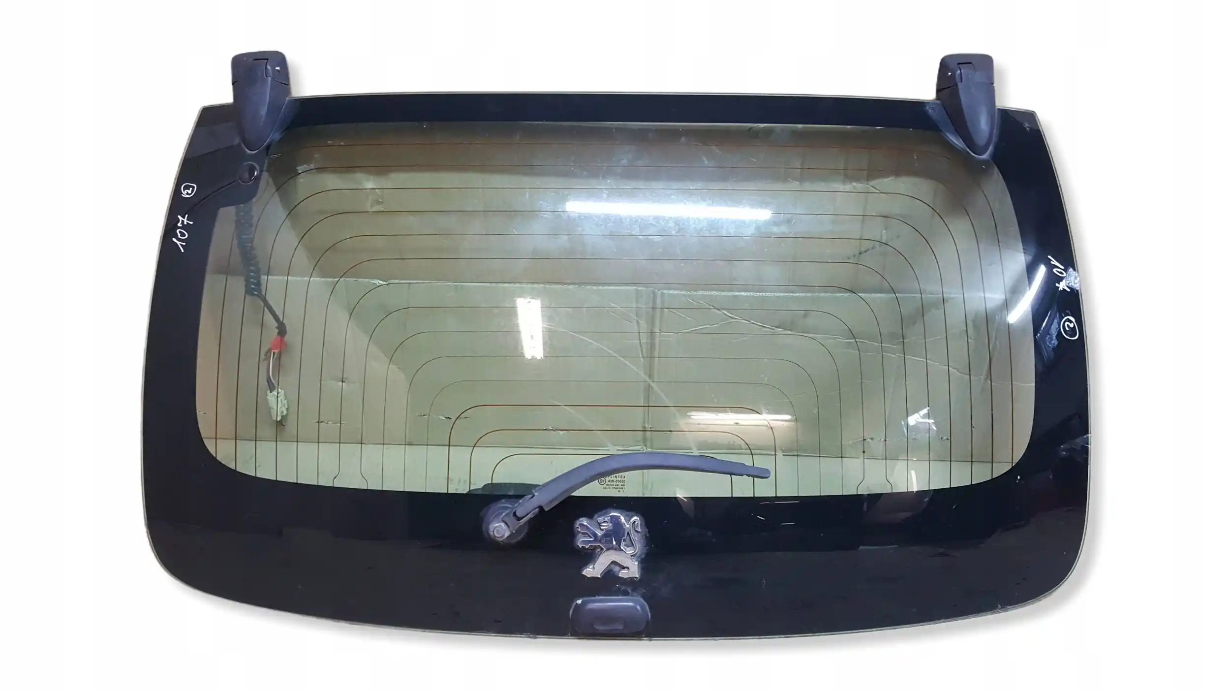 KLAPA BAGAŻNIKA SZYBA TYŁ TYLNA PEUGEOT 107 05-12