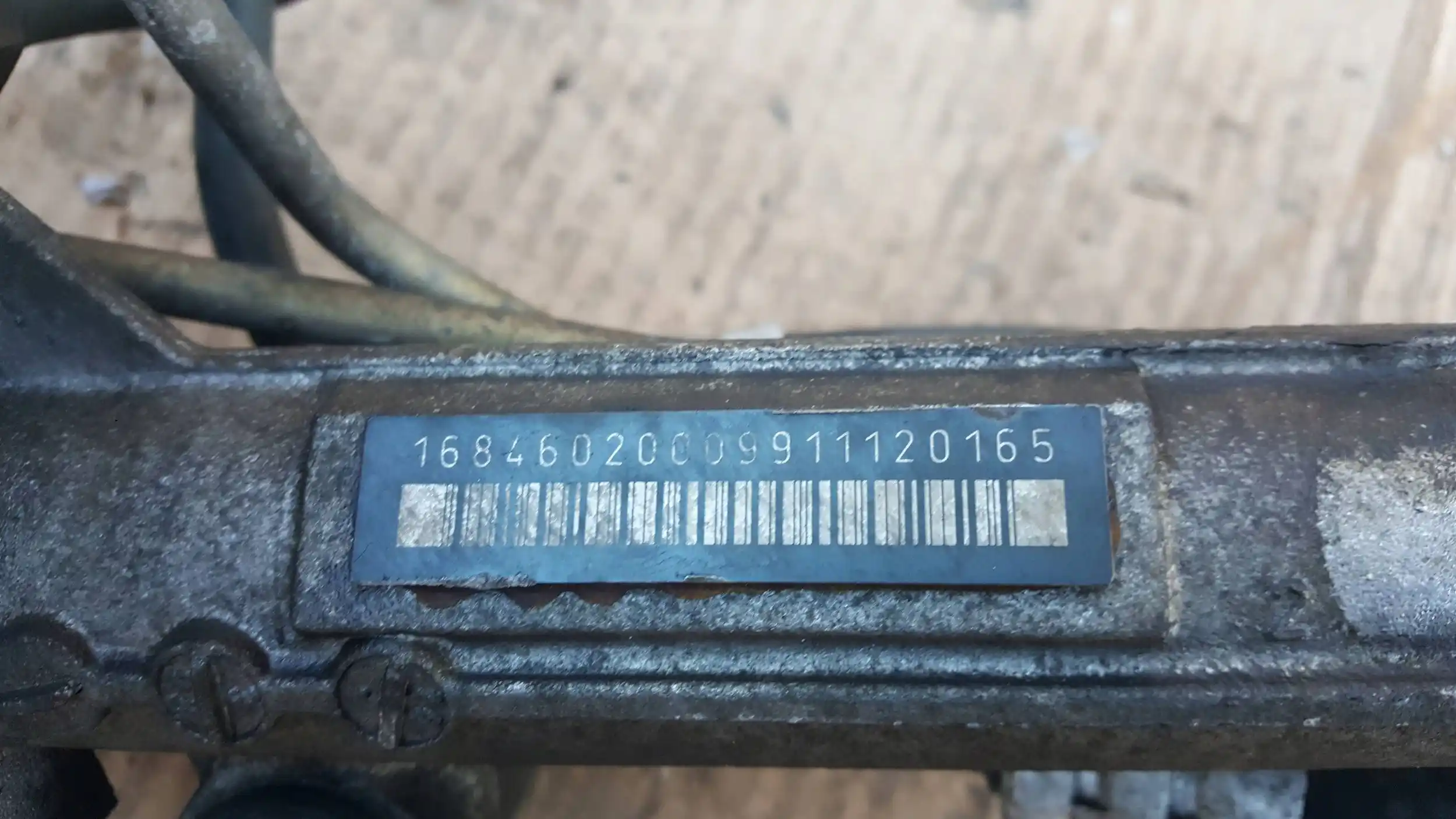 PRZEKŁADNIA MAGLOWNICA PRZEWODY A1684610601 MERCEDES A KLASA W168 1.6 97-