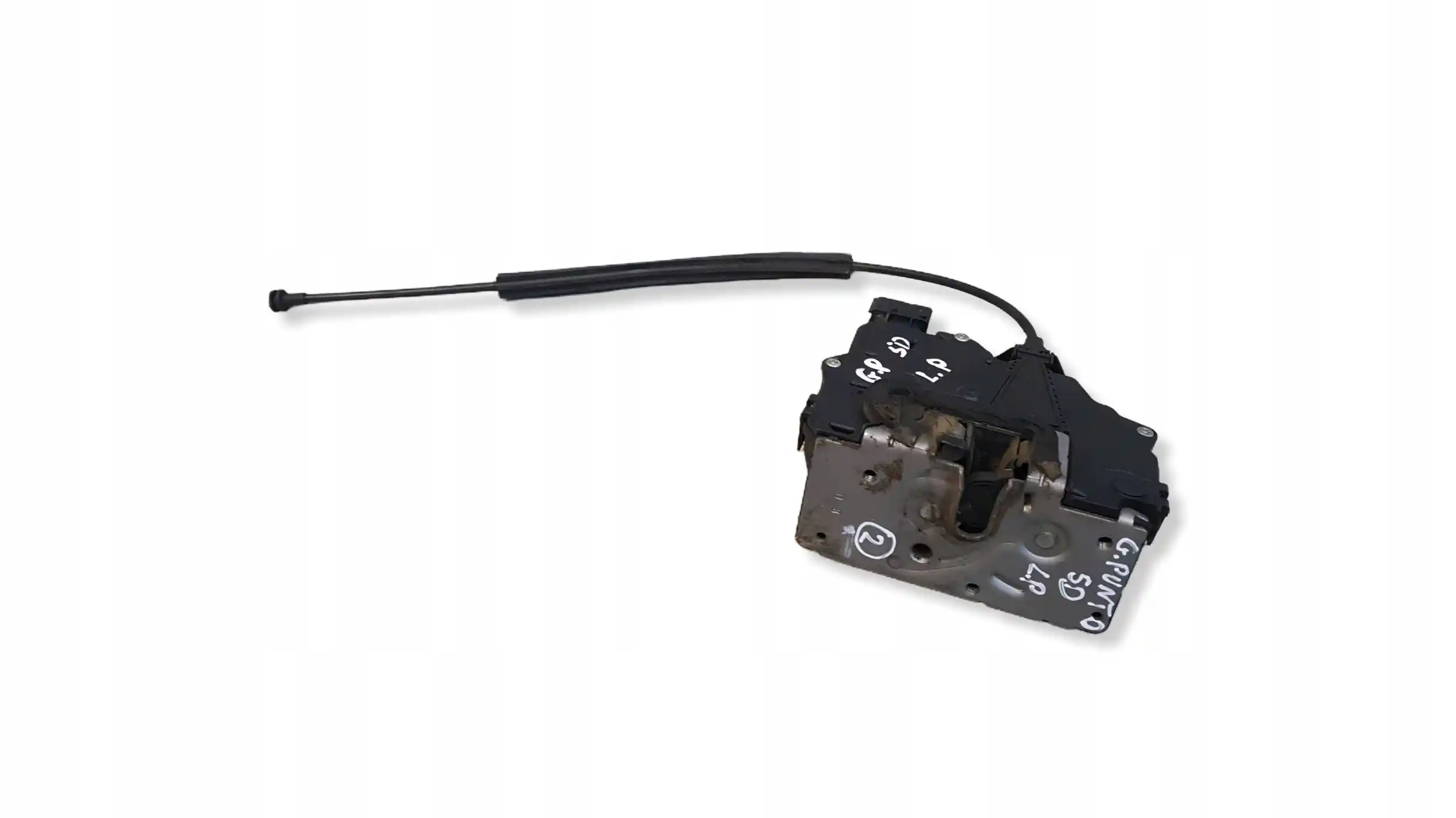 ZAMEK DRZWI LEWY PRZÓD 55701963 FIAT GRANDE PUNTO 5D 05-