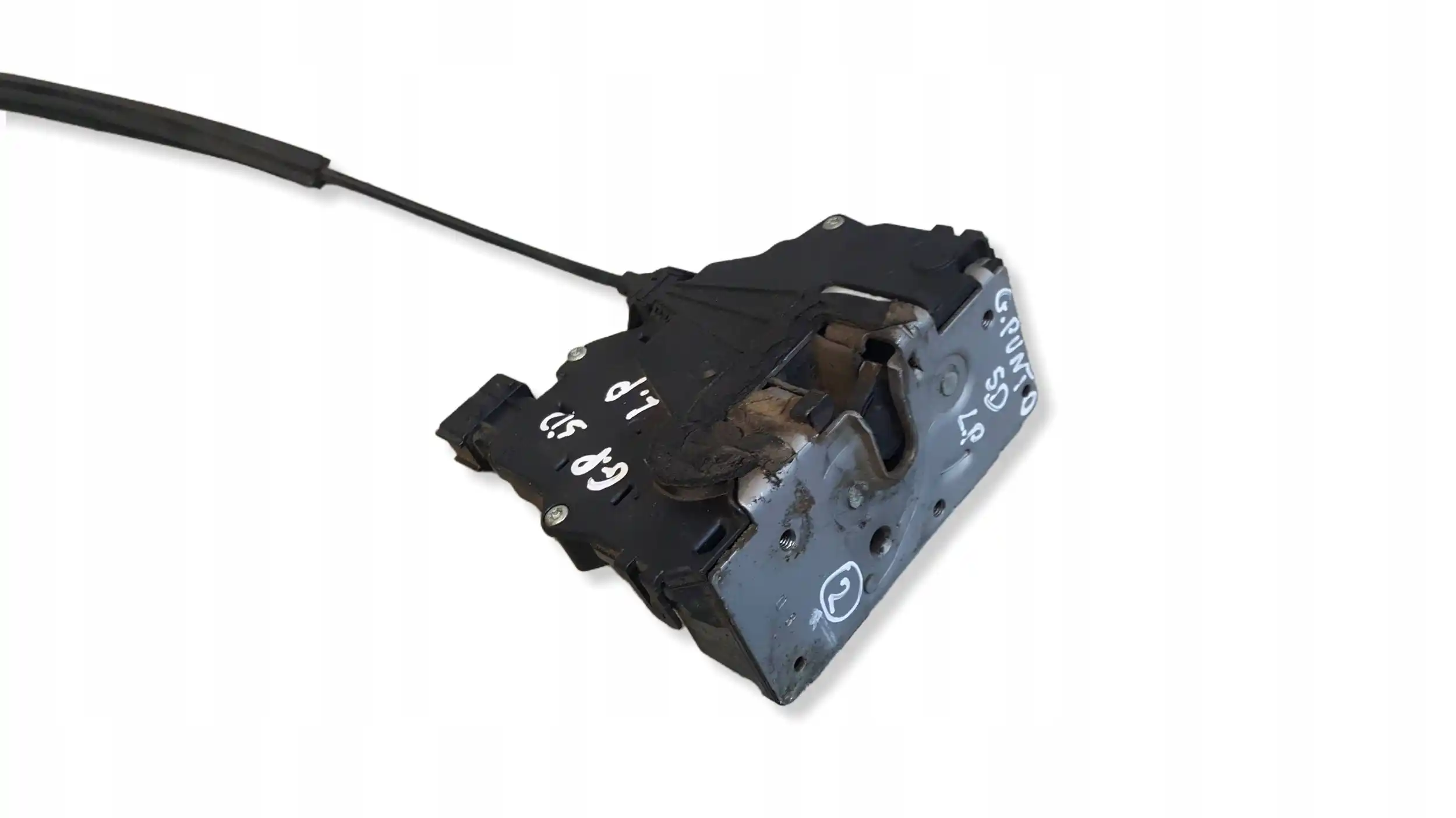 ZAMEK DRZWI LEWY PRZÓD 55701963 FIAT GRANDE PUNTO 5D 05-