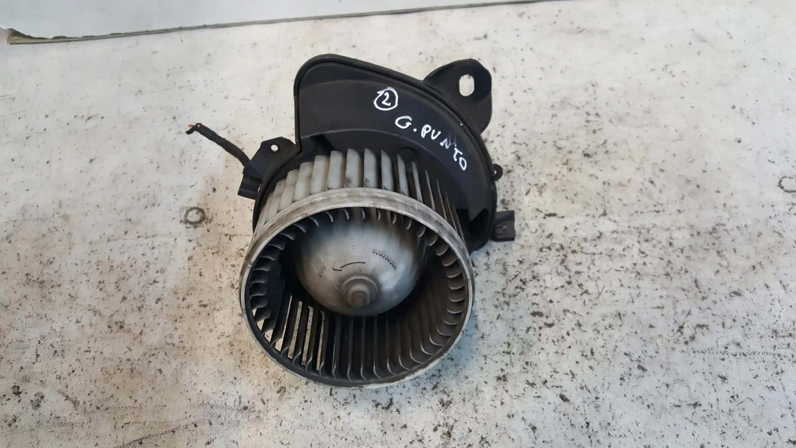 DMUCHAWA WENTYLATOR KABINOWY 5D3130100 FIAT GRANDE PUNTO 1.3 JTD 05-