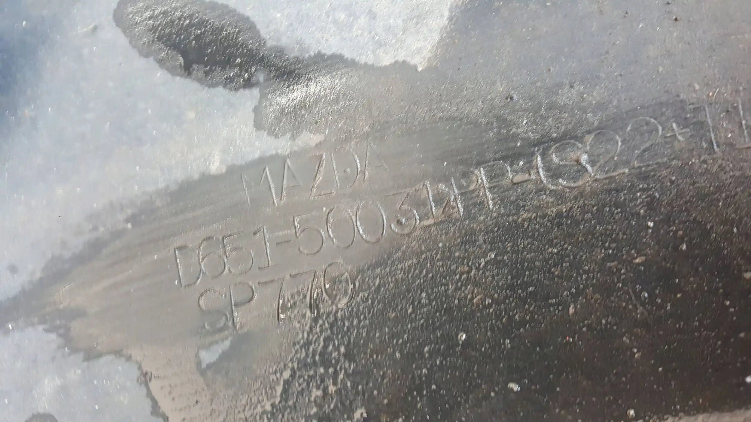 ZDERZAK PRZÓD PRZEDNI D6515003 MAZDA 2 DE HB 07-10