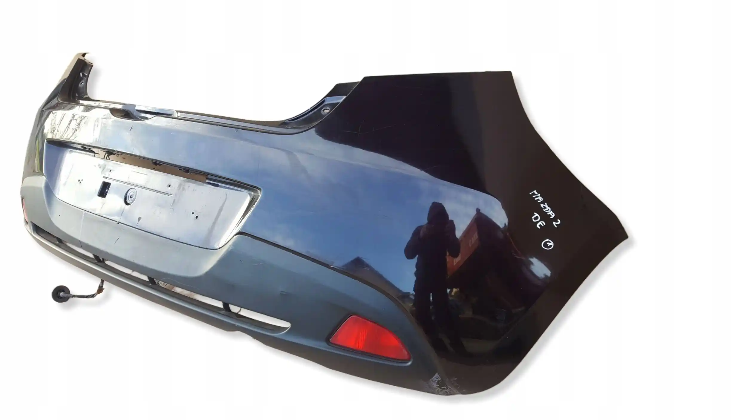 ZDERZAK TYŁ TYLNY D65150221MAZDA 2 DE HB 07-