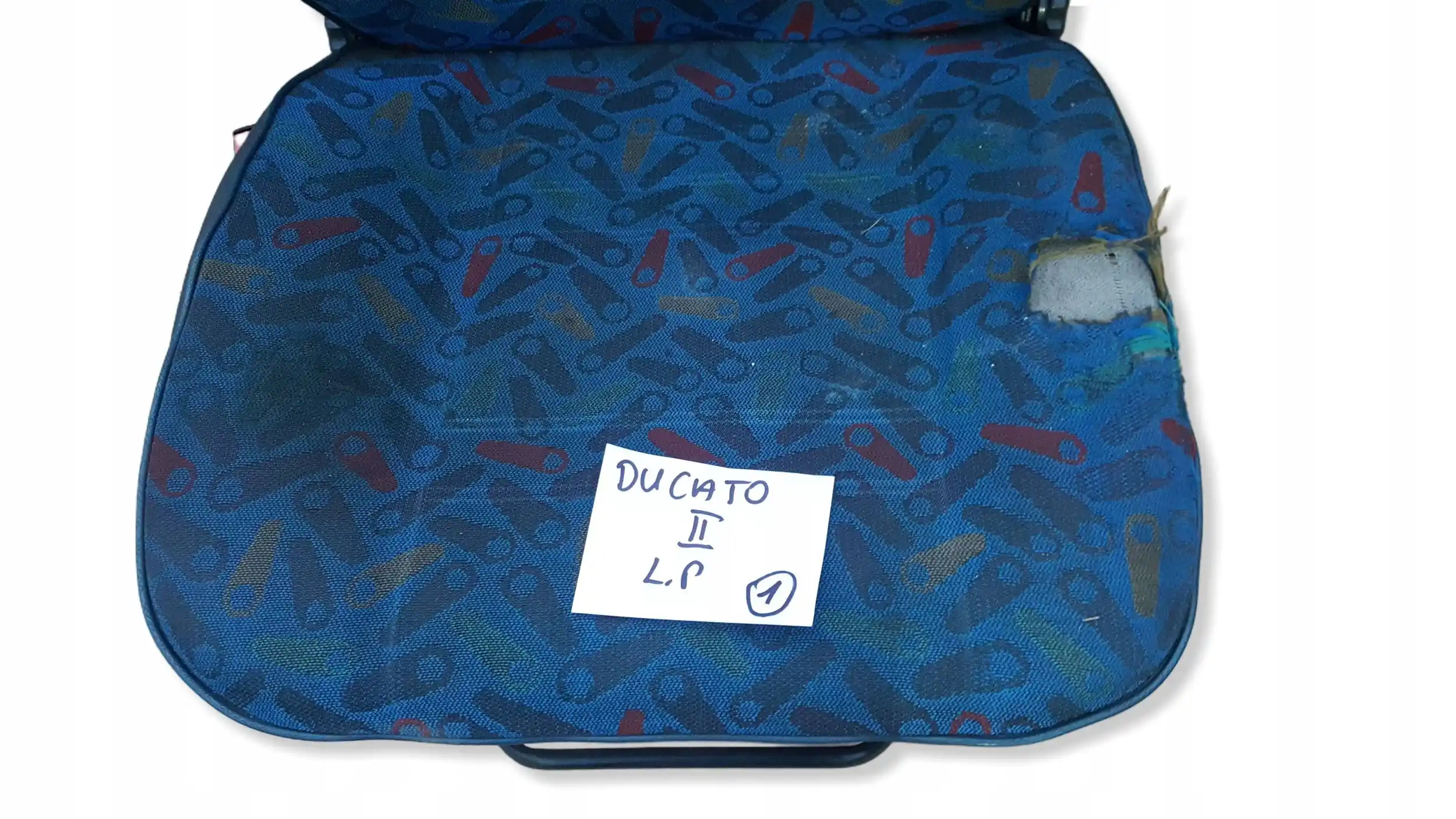 FOTEL LEWY PRZÓD PRZEDNI KIEROWCY FIAT DUCATO II BOXER JUMPER 94-