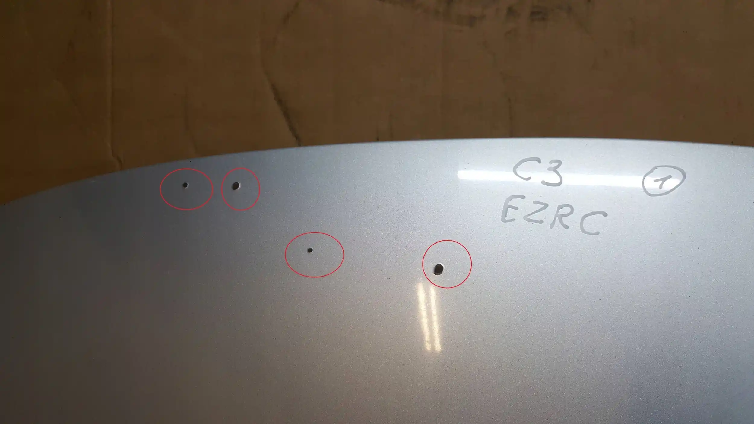 MASKA POKRYWA PRZÓD PRZEDNIA CITROEN C3 I 02-09 LAK. EZRC