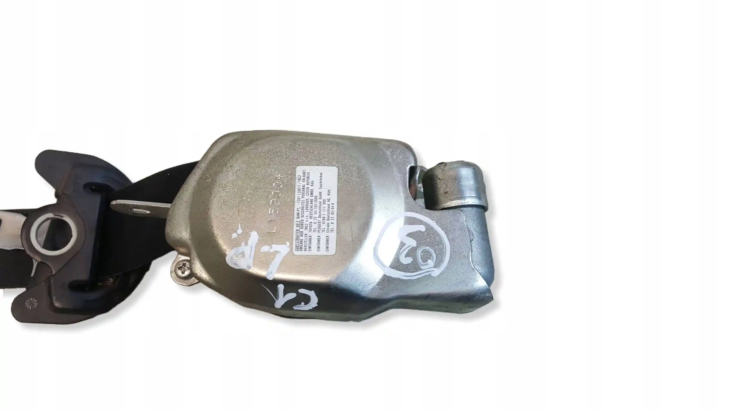 PAS BEZPIECZEŃSTWA LEWY PRZÓD 7P2190P CITROEN C1 I PEUGEOT 107 05-12