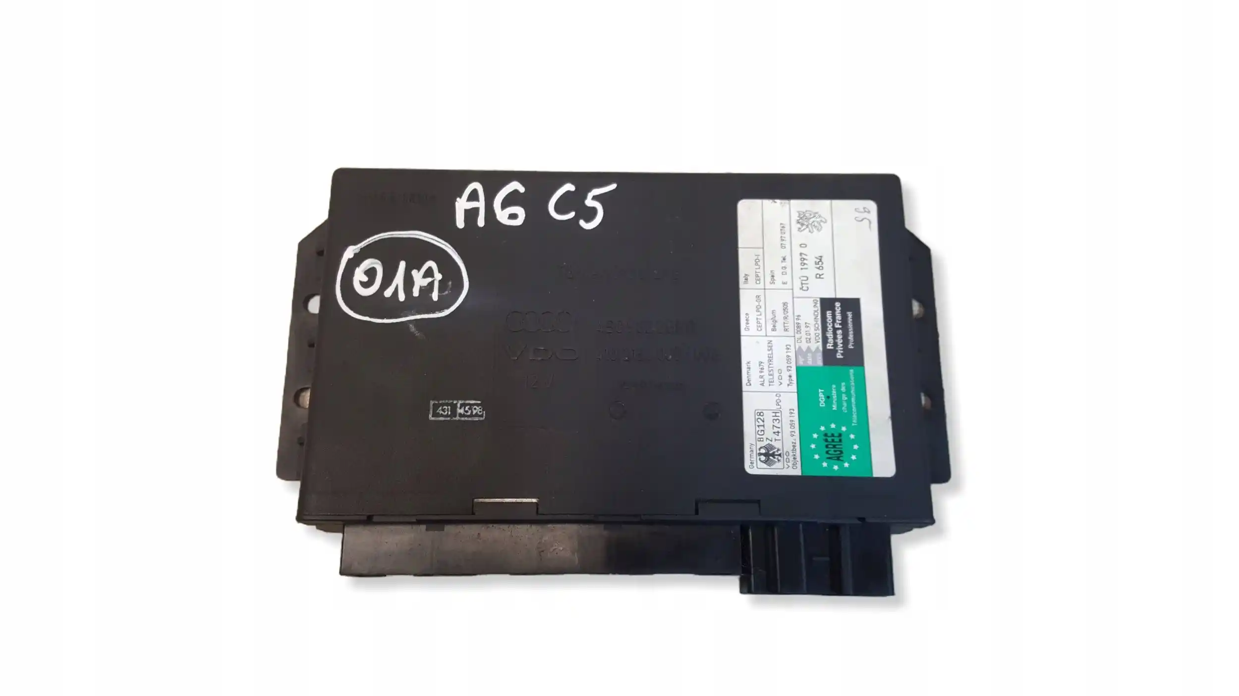 MODUŁ KOMFORTU STEROWNIK KOMPUTER 4B0962258D AUDI A6 C5 97-