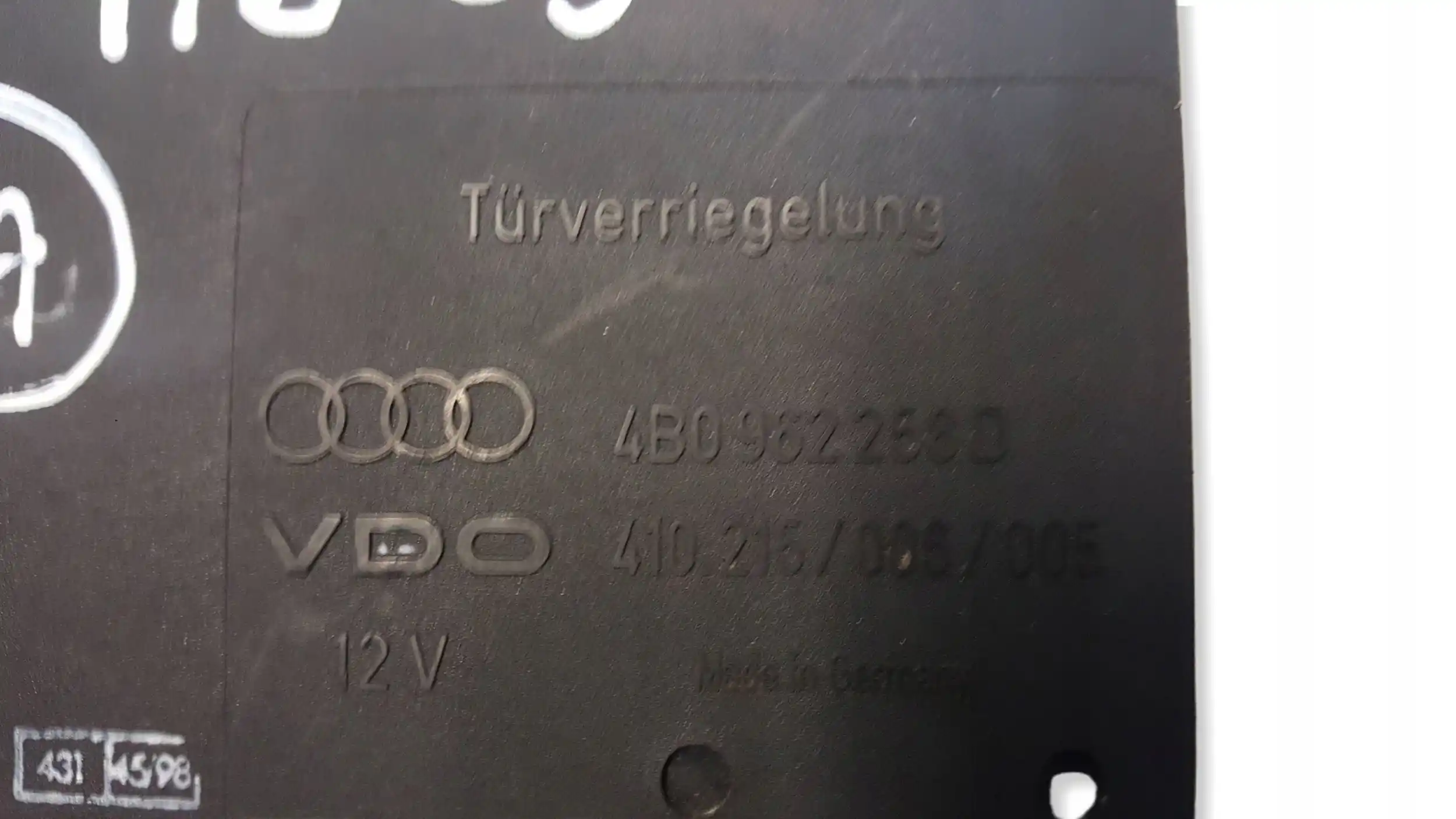 MODUŁ KOMFORTU STEROWNIK KOMPUTER 4B0962258D AUDI A6 C5 97-