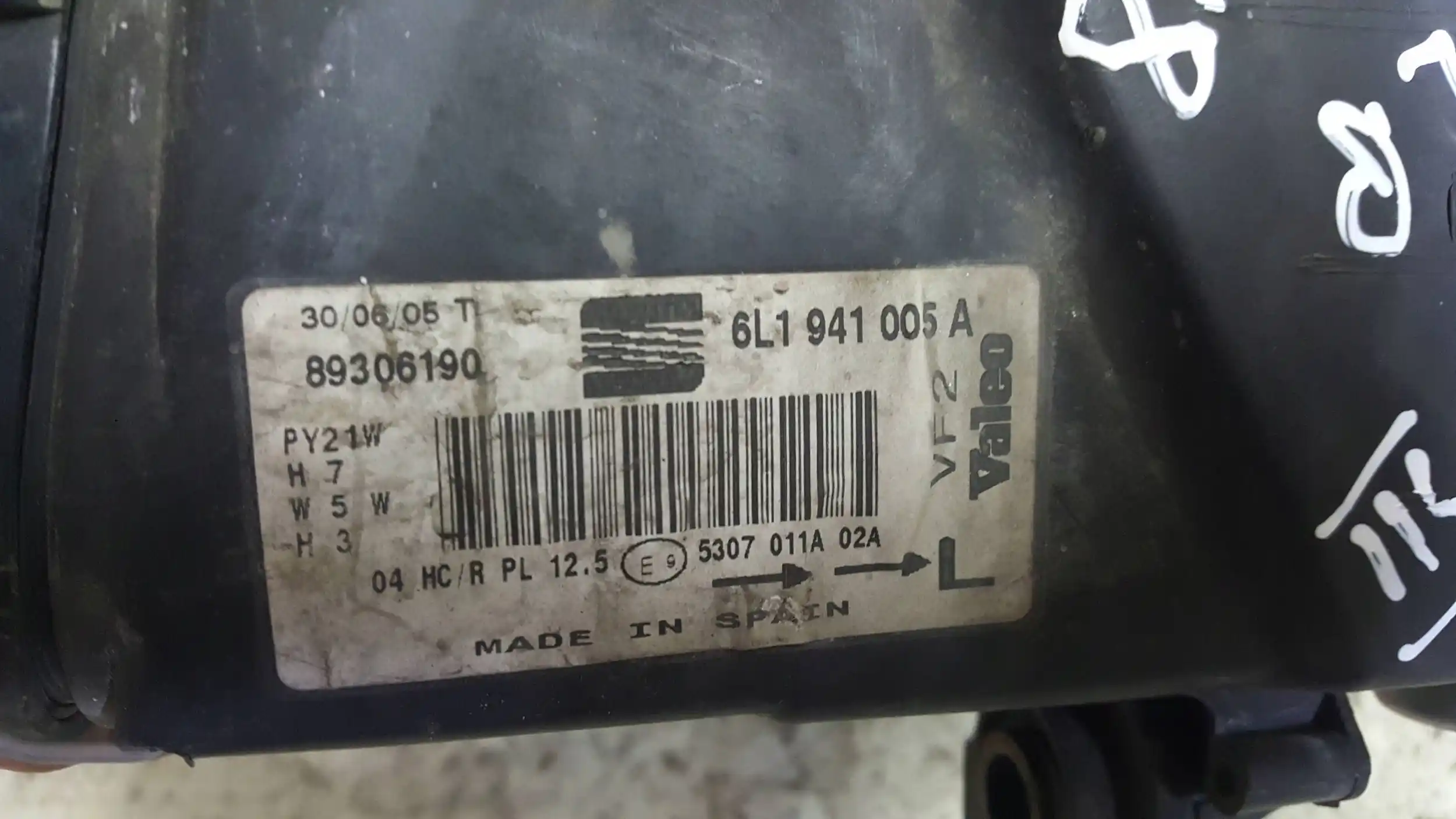 LAMPA LEWY PRZÓD 6L1941005A SEAT IBIZA III 6L1 CORDOBA II 6L2 LIFT 05-08