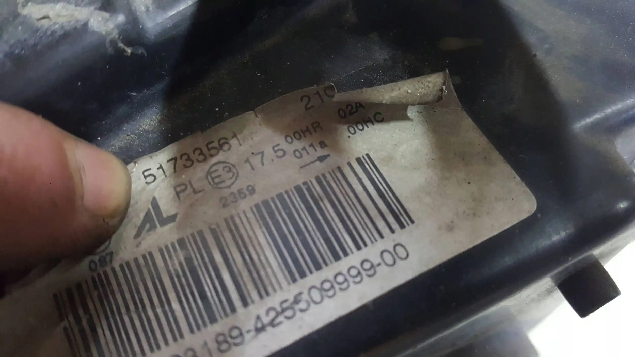 LAMPA LEWY PRZÓD PRZEDNIA 51733561 FIAT CROMA 2 II 05-07