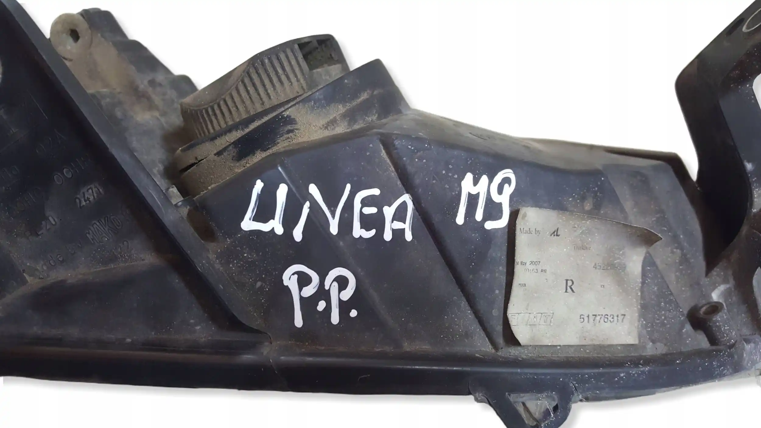 LAMPA PRAWY PRZÓD PRZEDNIA 51776317 FIAT LINEA 07-