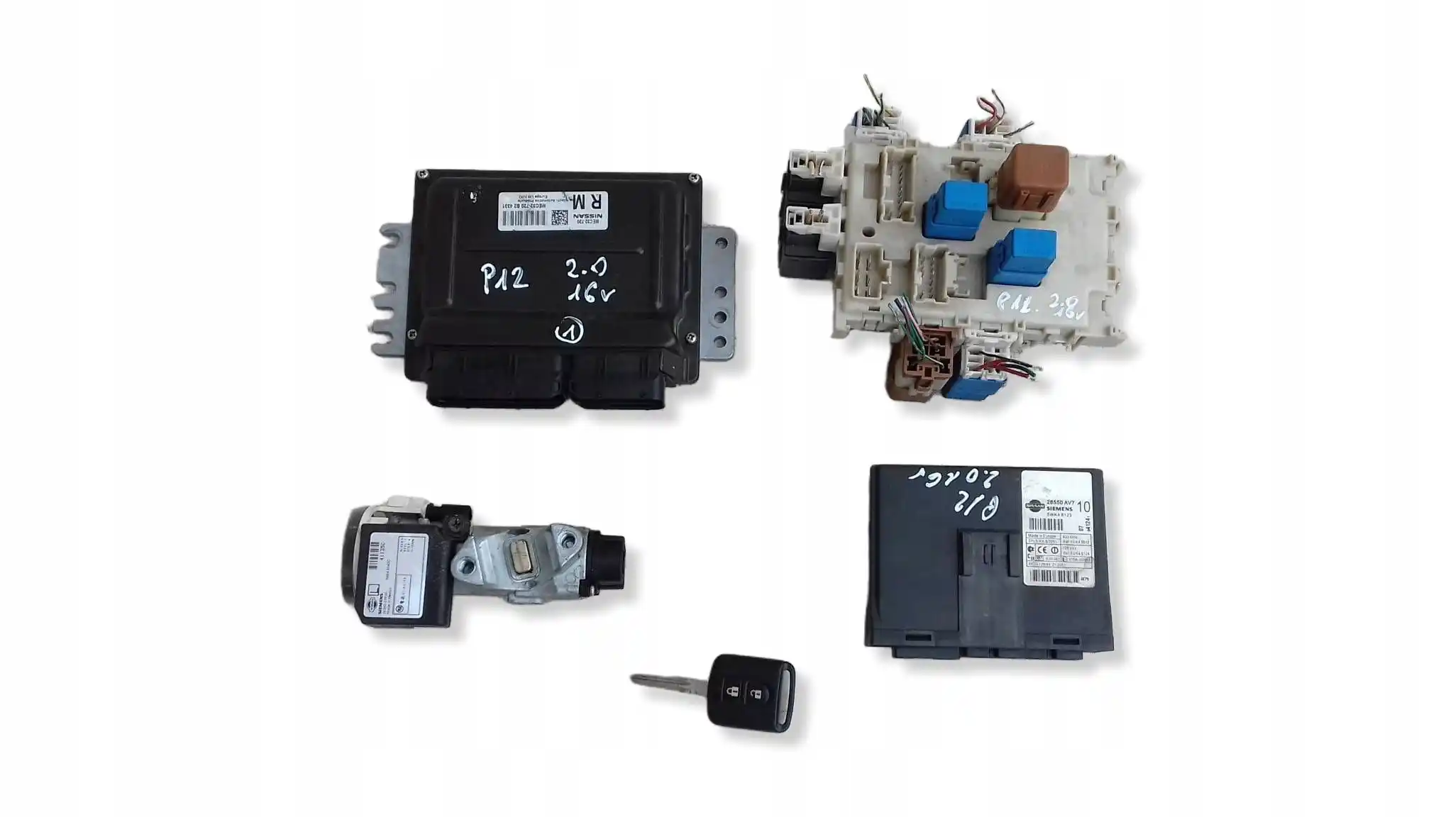 KOMPUTER MEC32720 ZESTAW IMMO NISSAN PRIMERA III P12 2.0 16V 02-