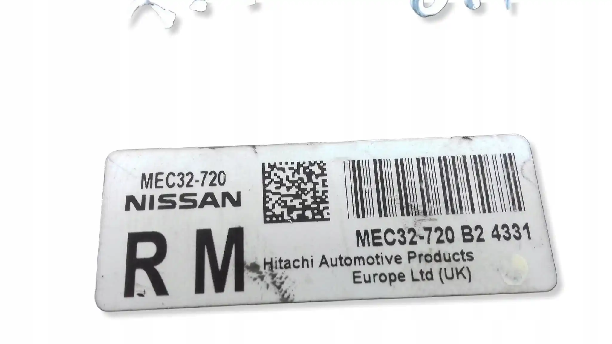 KOMPUTER MEC32720 ZESTAW IMMO NISSAN PRIMERA III P12 2.0 16V 02-