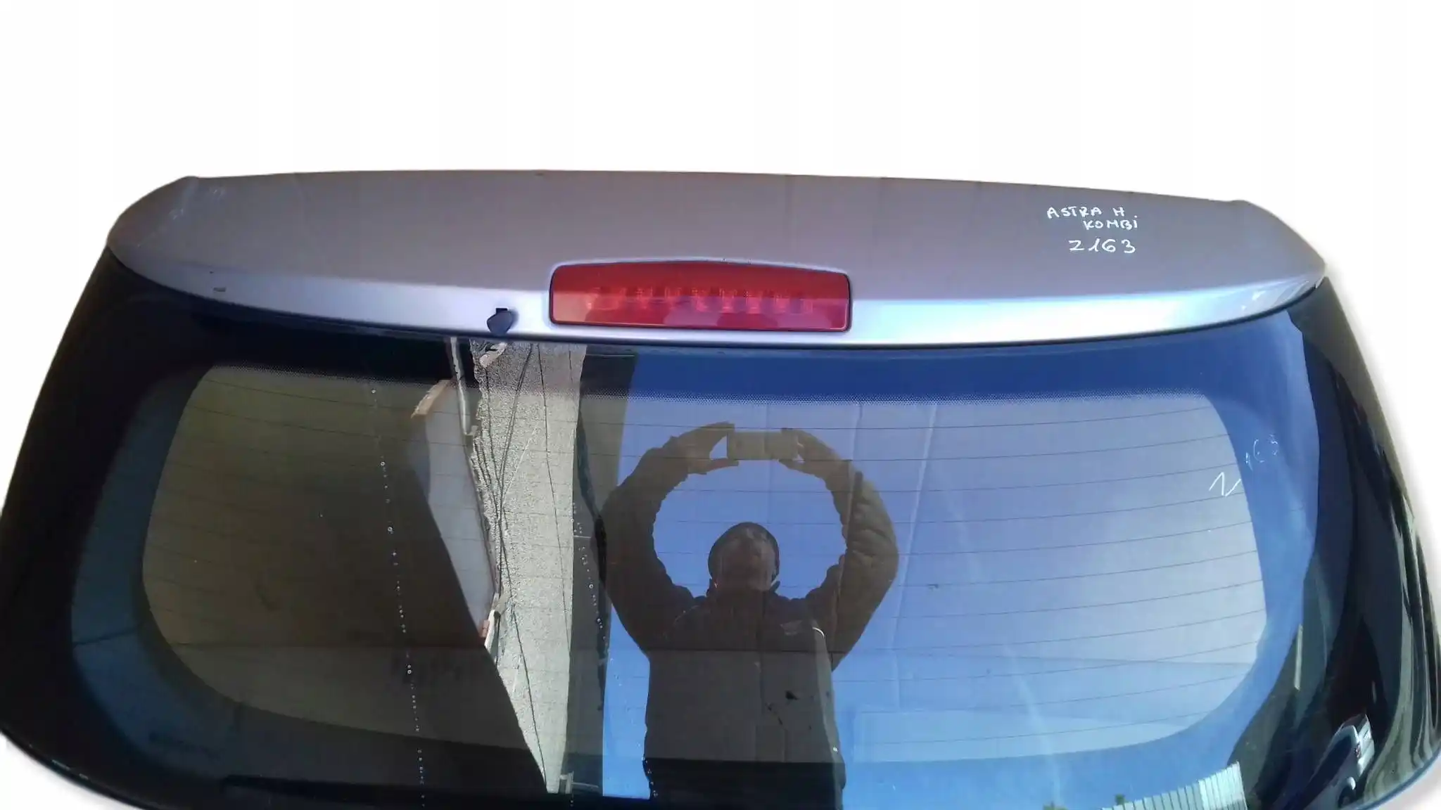 KLAPA TYŁ TYLNA BAGAŻNIKA OPEL ASTRA H KOMBI 04- LAK.Z163
