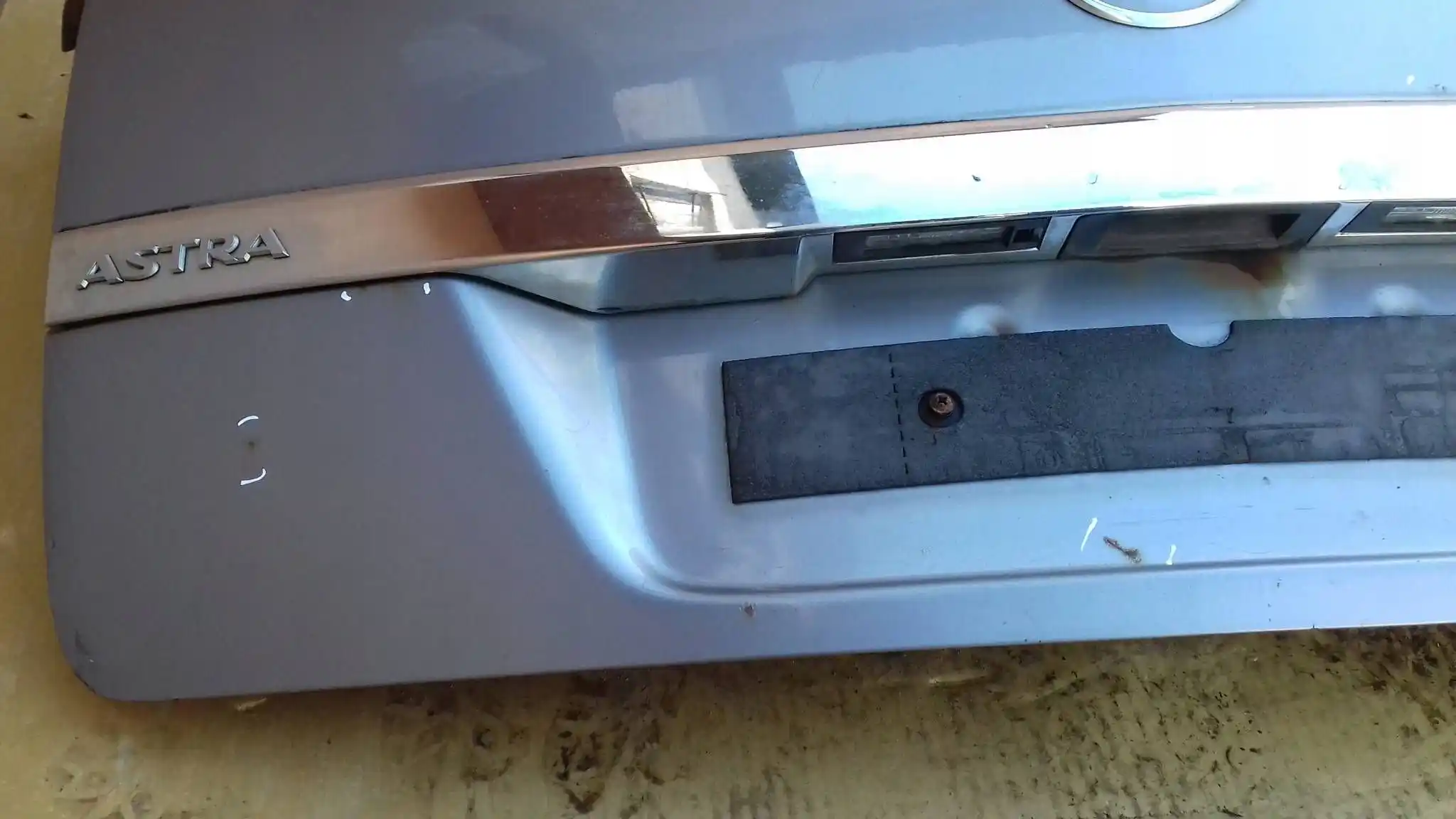 KLAPA TYŁ TYLNA BAGAŻNIKA OPEL ASTRA H KOMBI 04- LAK.Z163
