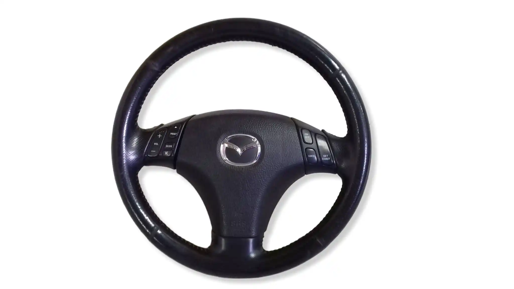 KIEROWNICA AIRBAG SKÓRA MULTIFUNKCJA MAZDA 6 GG GY 02-