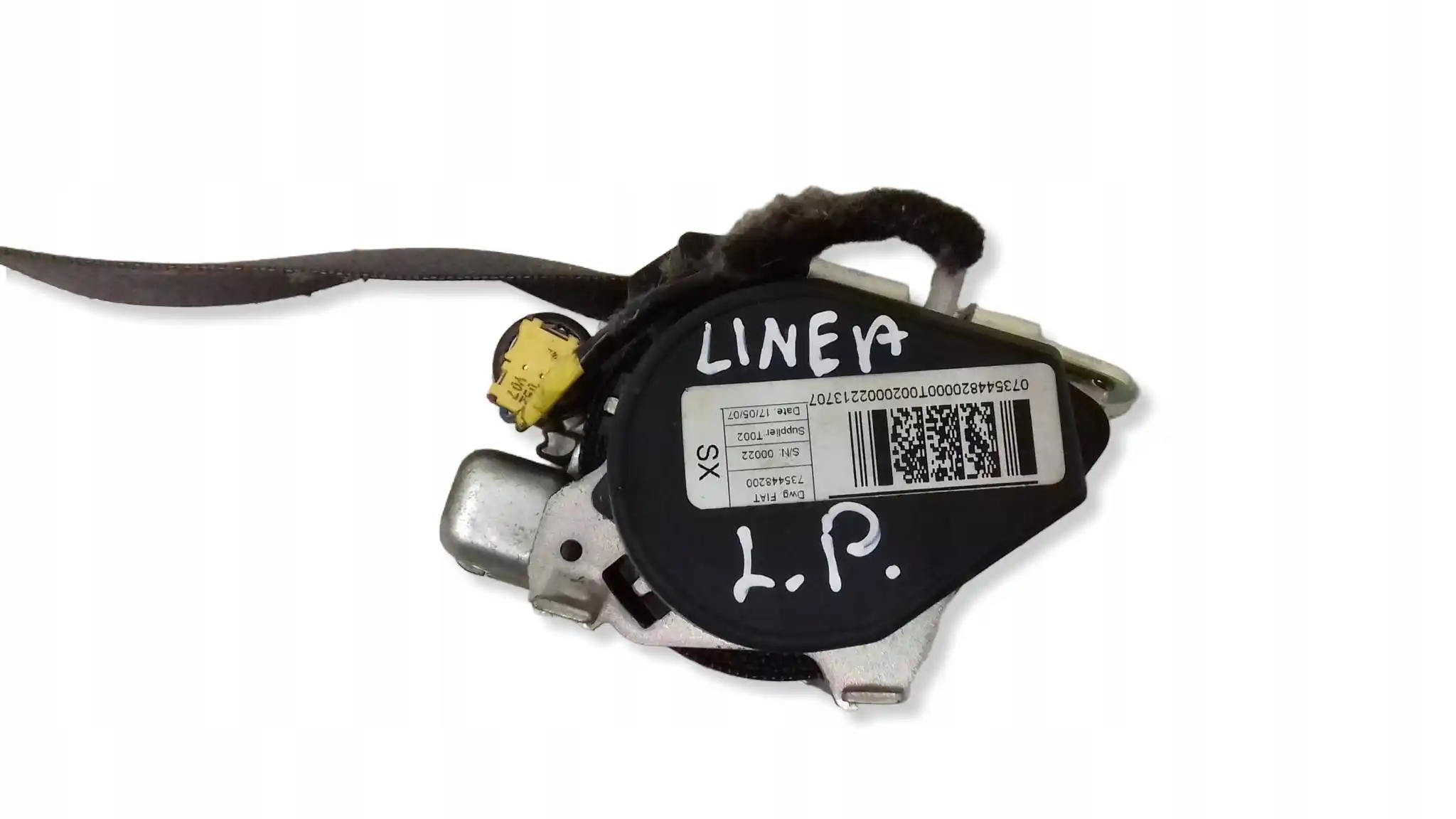 PAS BEZPIECZEŃSTWA LEWY PRZÓD PRZEDNI 735488200 FIAT LINEA 07-15