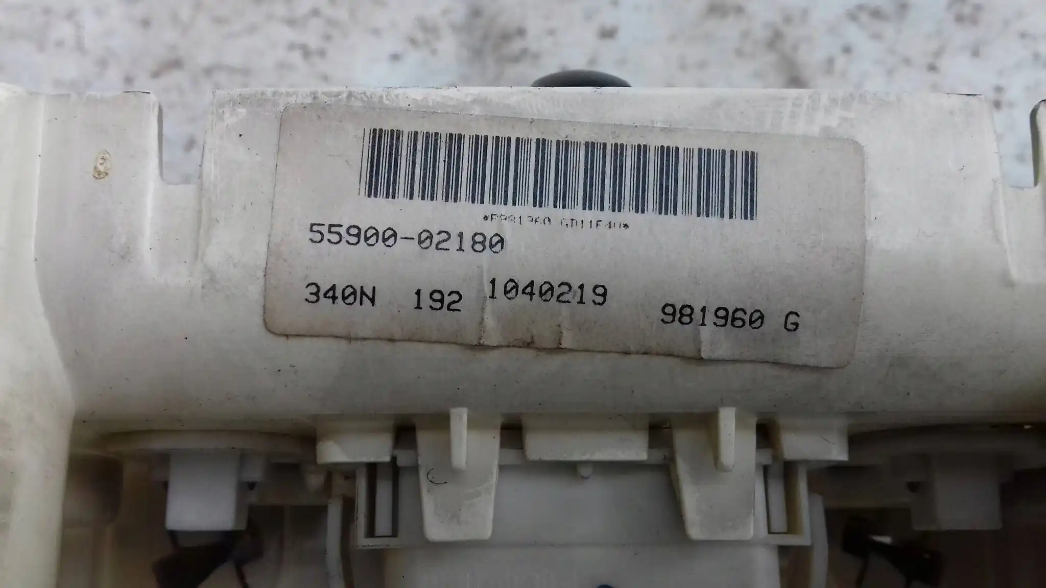 PANEL STEROWANIA NAWIEWEM 5590002180 TOYOTA COROLLA E12 01-
