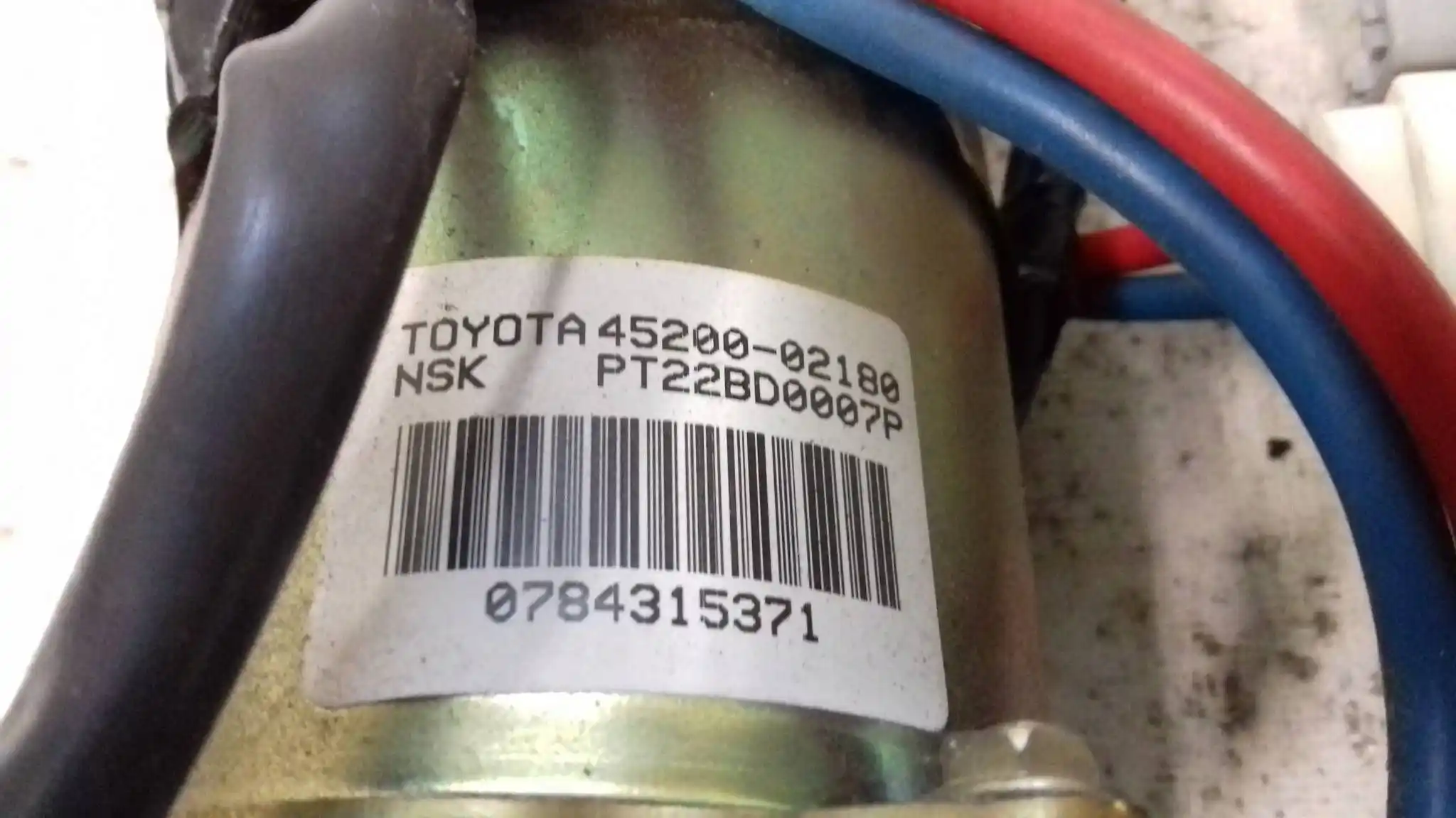 WSPOMAGANIE ELEKTRYCZNE POMPA 4520002180 8965002010 TOYOTA COROLLA E12 01-