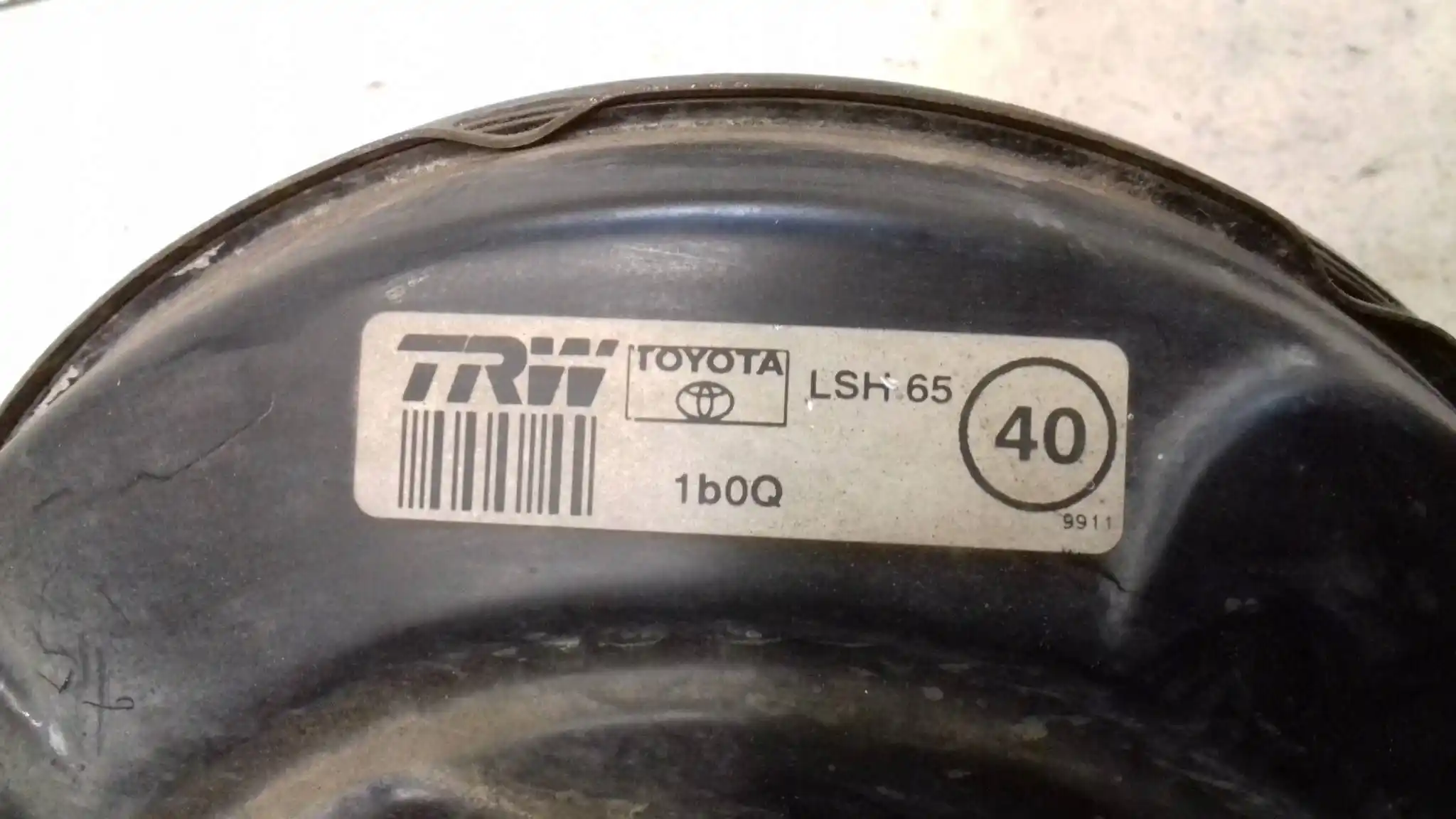 SERWO LSH65 POMPA HAMULCOWA TOYOTA COROLLA E12 1.4 16V VVTI 01-07