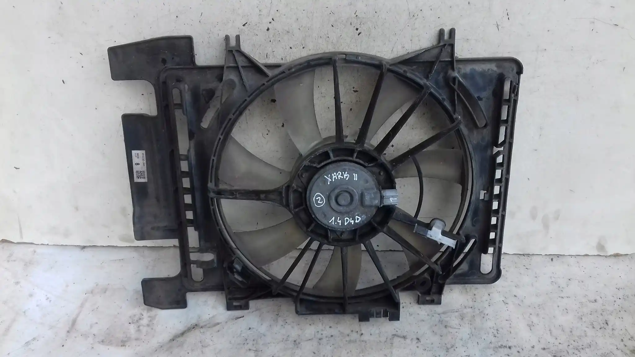 WENTYLATOR CHŁODNICY MF4227500493 TOYOTA YARIS II 1.4 D4D 05-