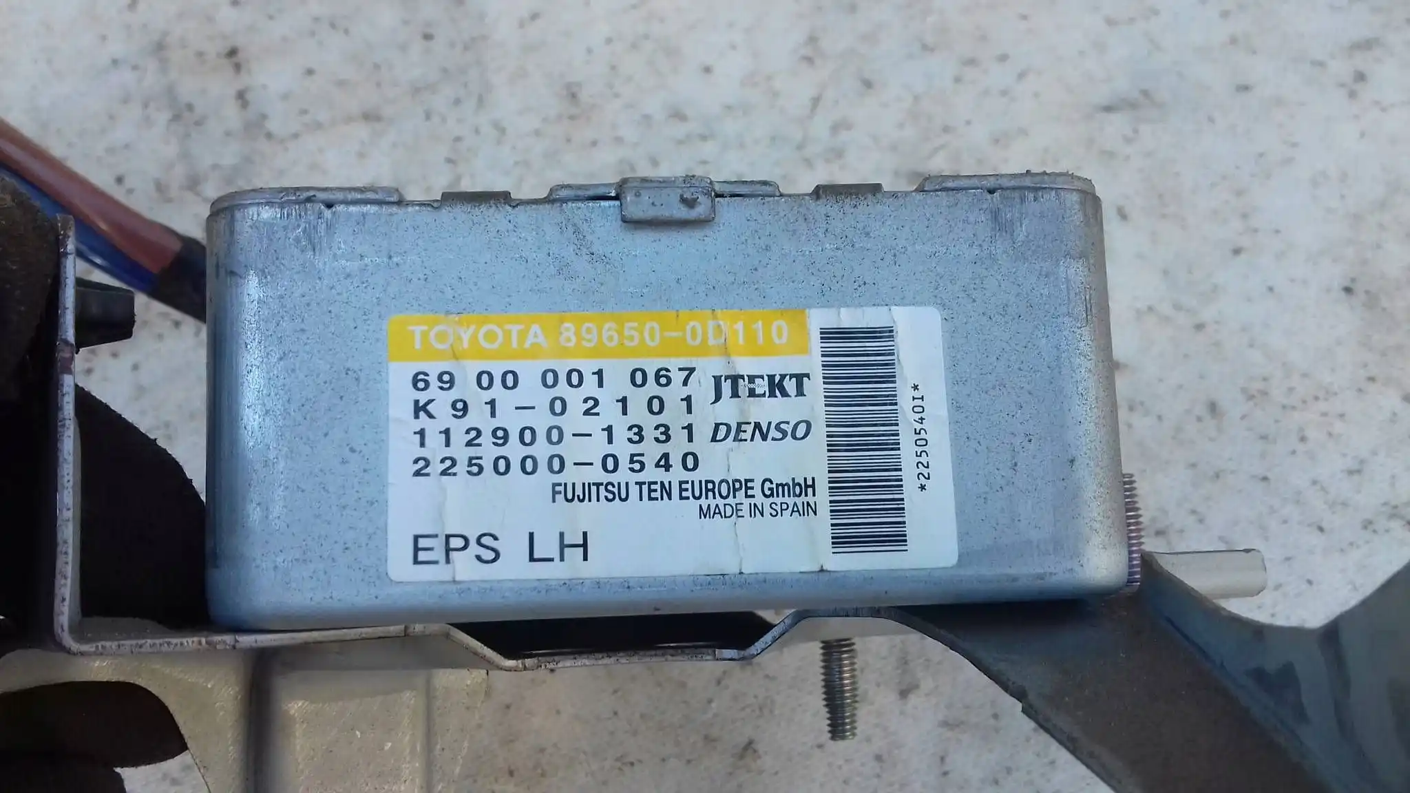 WSPOMAGANIE ELEKTRYCZNE POMPA 452000D090 1129001331 TOYOTA YARIS II 05-
