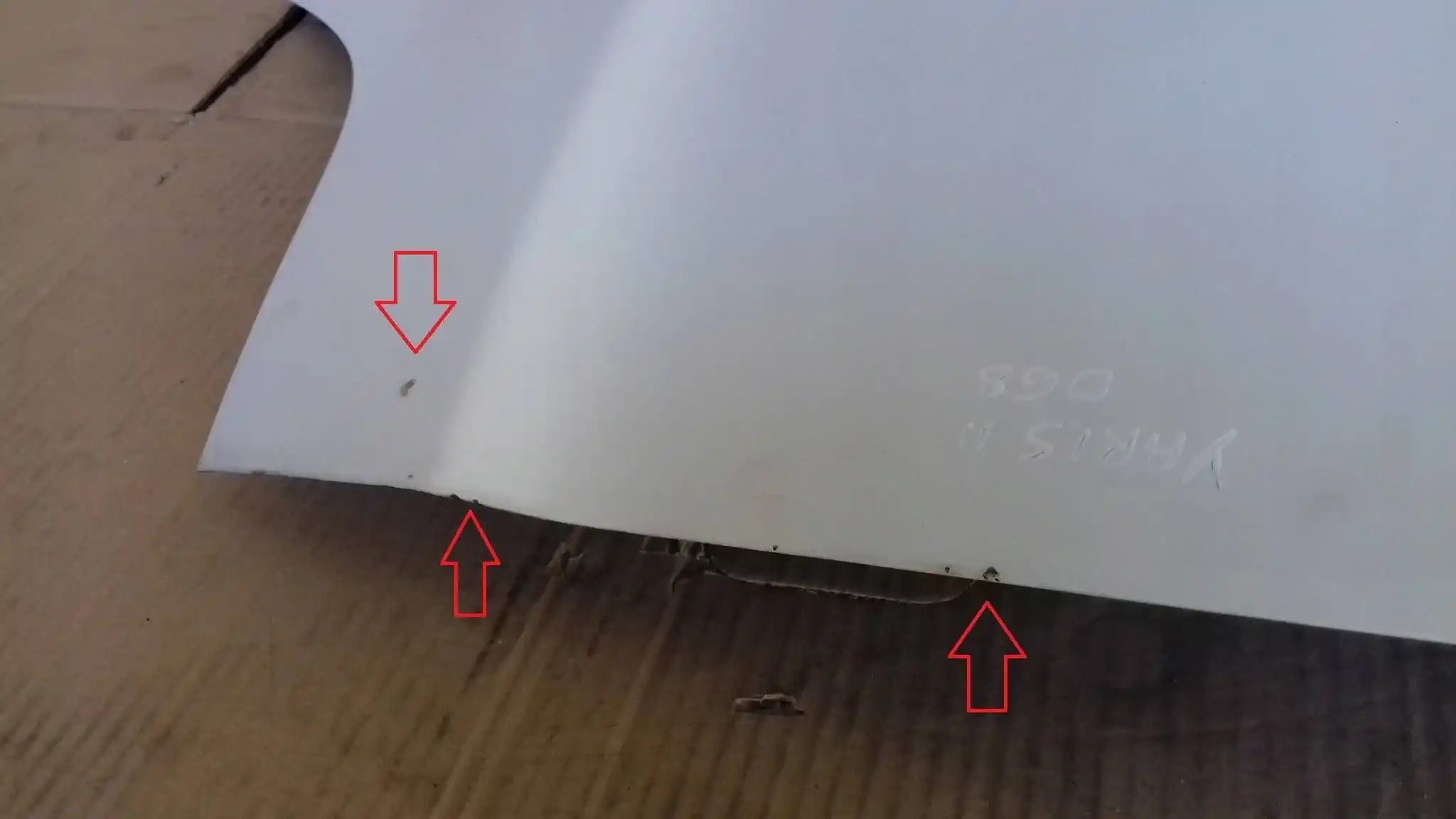 MASKA POKRYWA PRZÓD PRZEDNIA TOYOTA YARIS II 05- 068
