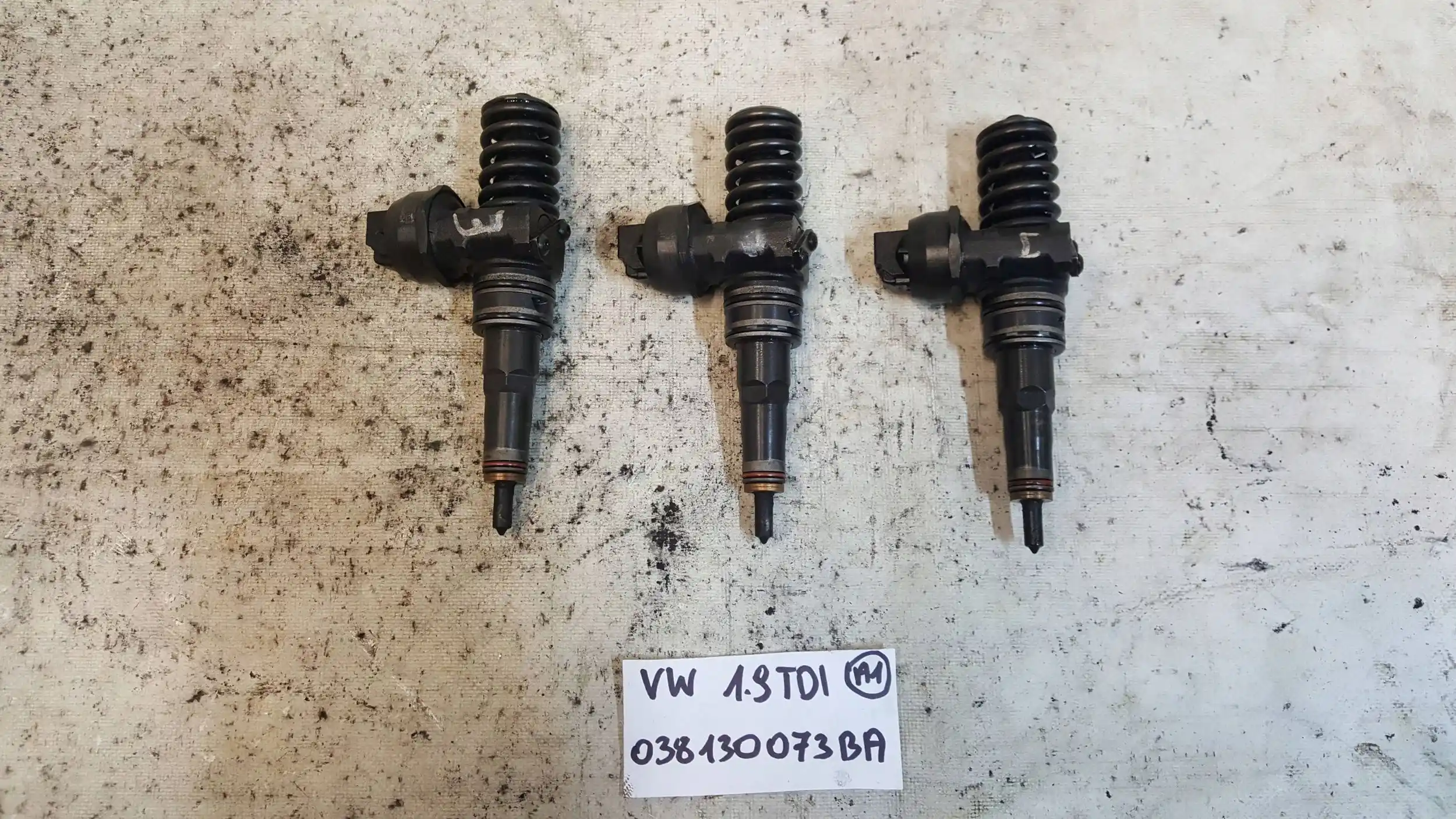POMPOWTRYSKIWACZE WTRYSKI 0414720216 038130073BA VW SEAT SKODA AUDI 1.9 TDI