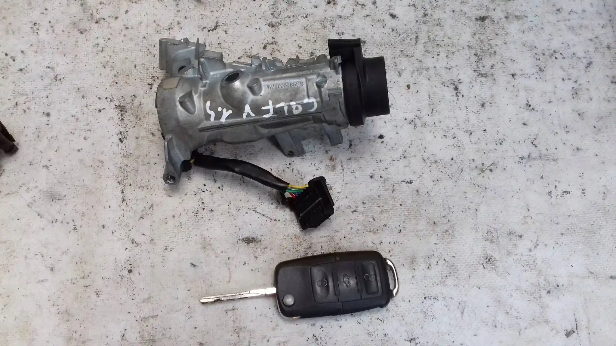KOMPUTER 03C906024AS ZESTAW IMMO VW GOLF V 1.4 16V 03-
