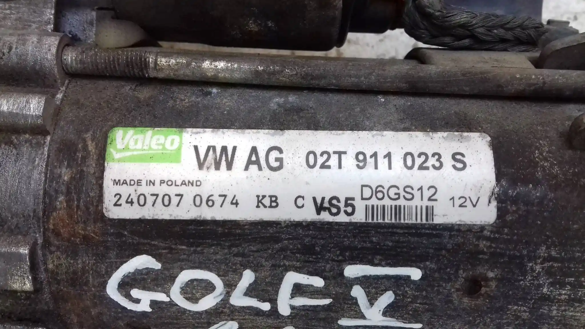 ROZRUSZNIK 02T911023S VW GOLF V SEAT SKODA AUDI 1.4 16V