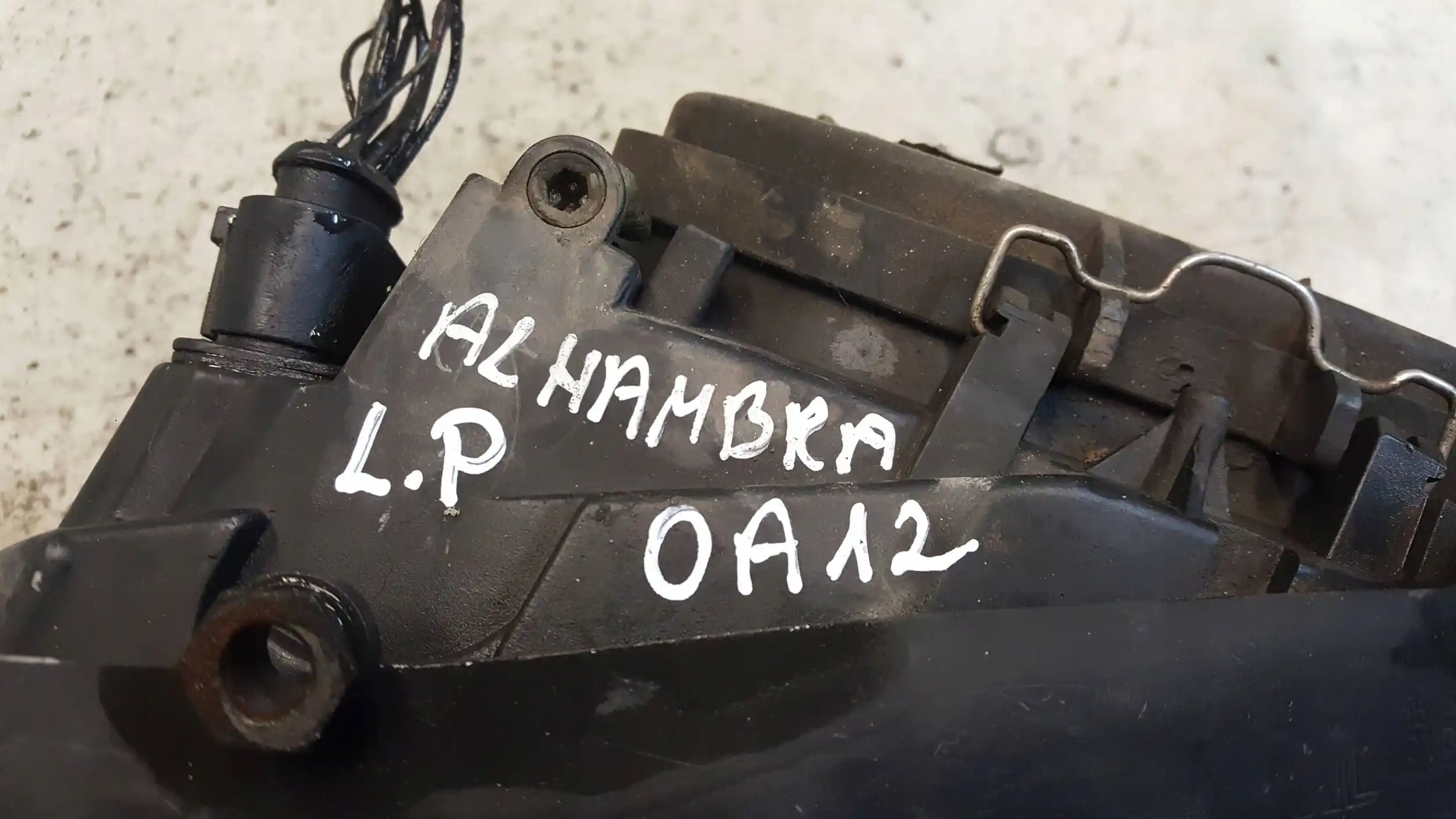LAMPA LEWY PRZÓD PRZEDNIA SEAT ALHAMBRA SHARAN MK1 LIFT MK2 00-