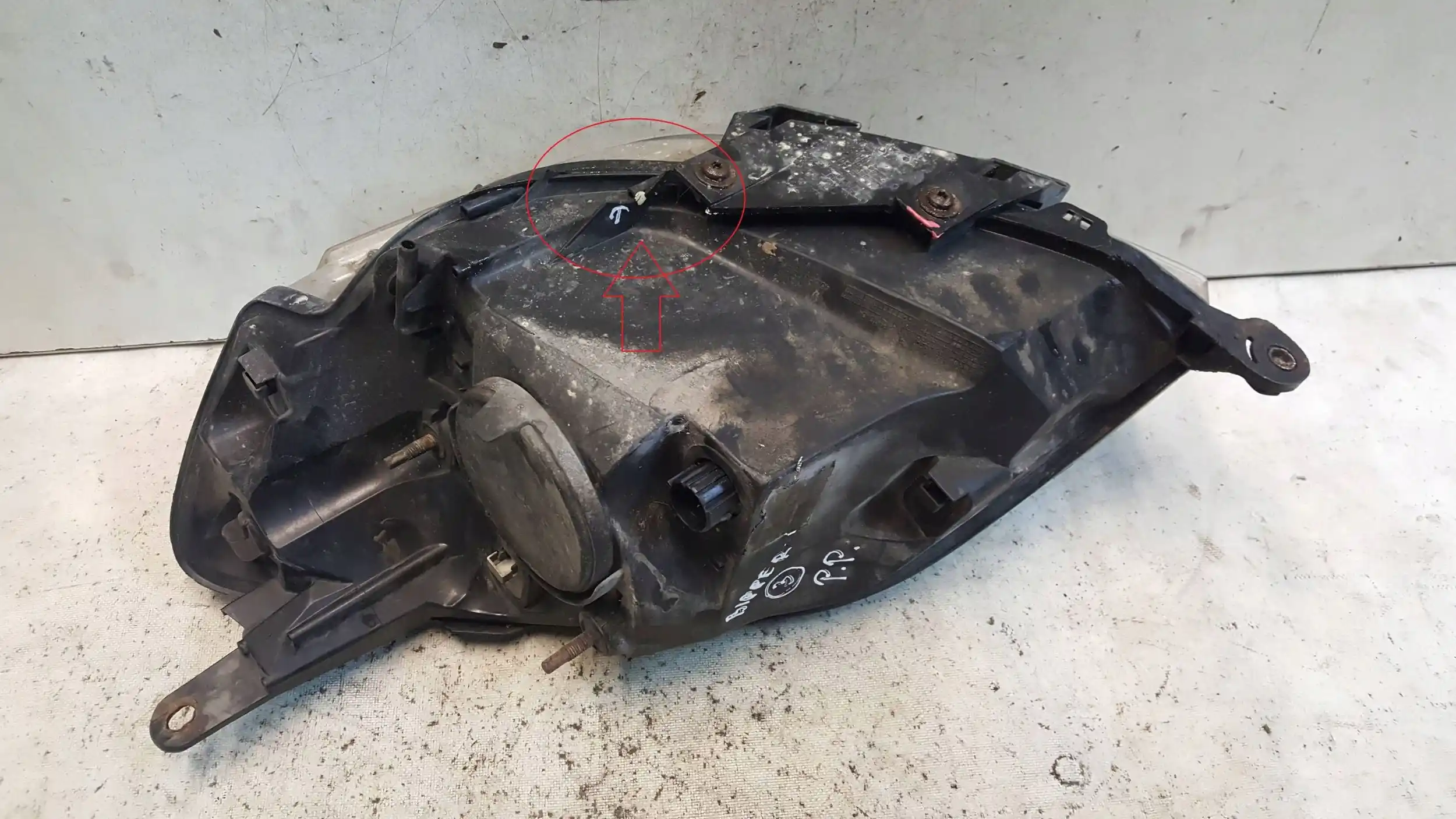 LAMPA PRAWY PRZÓD PRZEDNIA 455600999 PEUGEOT BIPPER FIORINO III QUBO 07-17