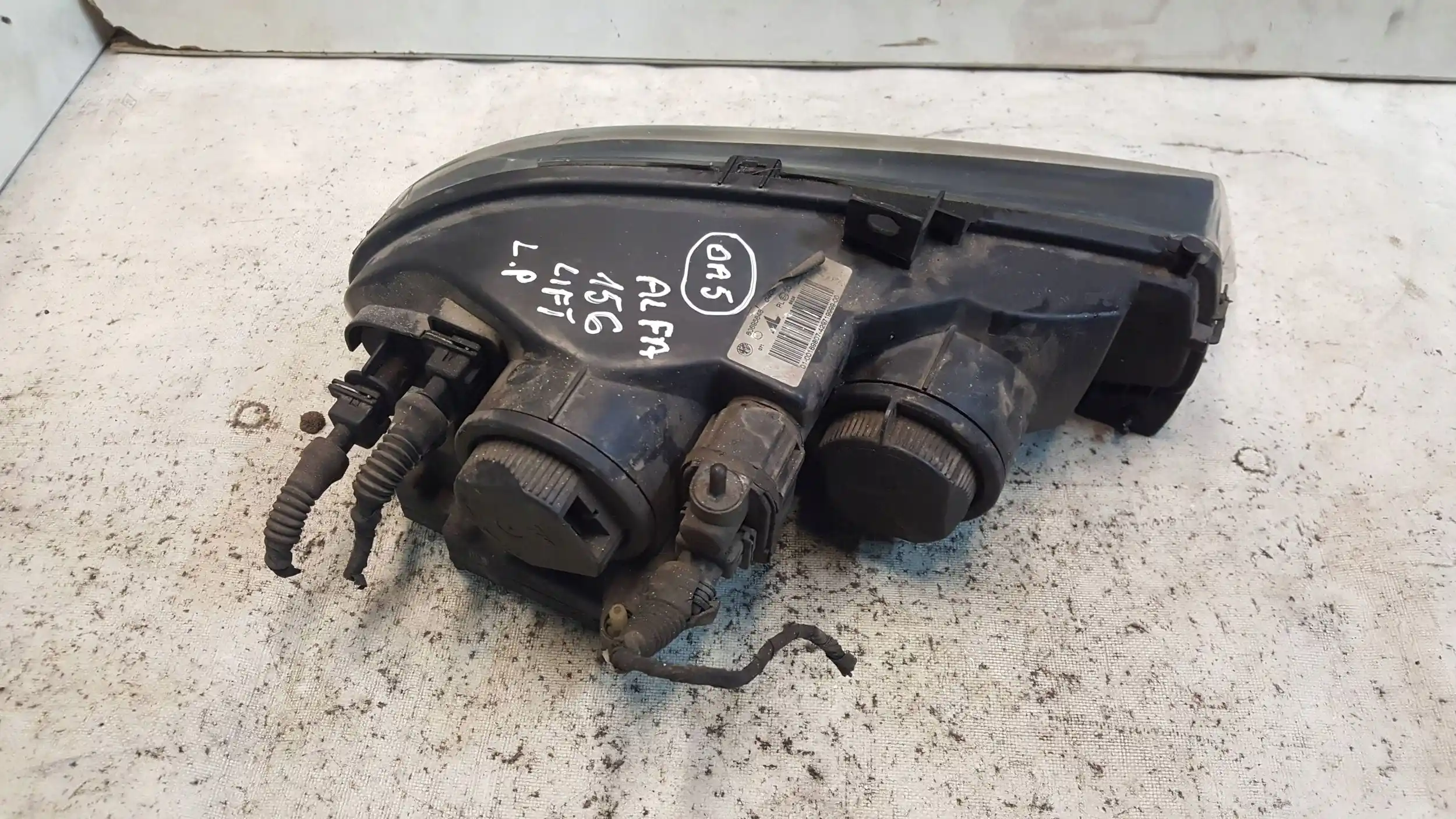 LAMPA LEWY PRZÓD PRZEDNIA 60695646 ALFA ROMEO 156 LIFT 03-06