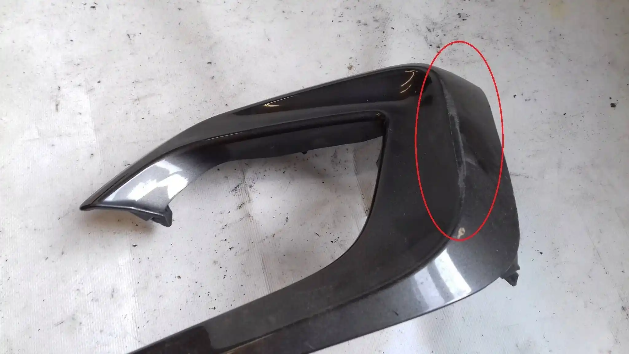 LISTWA KRATKA ATRAPA ZDERZAKA LEWY TYŁ 5256676040 LEXUS CT200H LIFT 14-