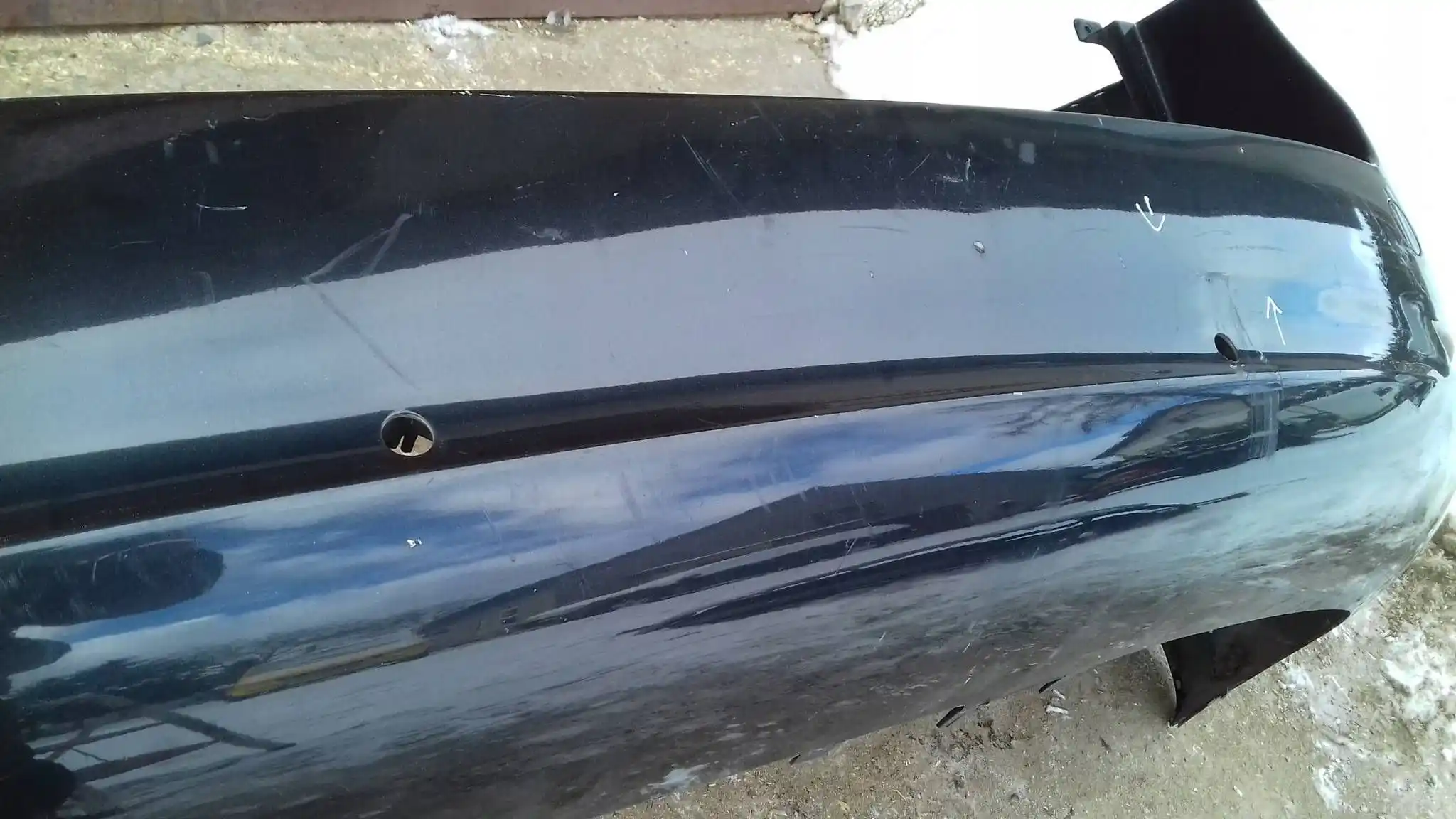ZDERZAK TYŁ TYLNY 9671563077 PEUGEOT 508 I KOMBI 10-