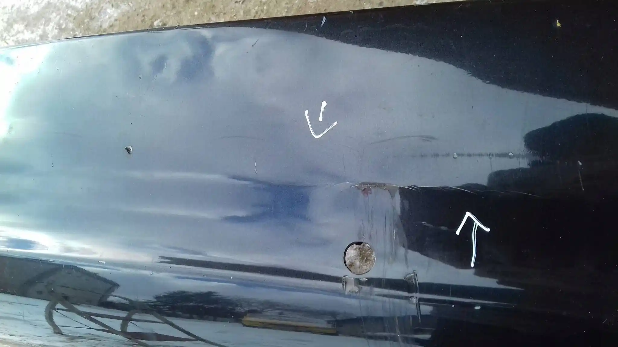 ZDERZAK TYŁ TYLNY 9671563077 PEUGEOT 508 I KOMBI 10-