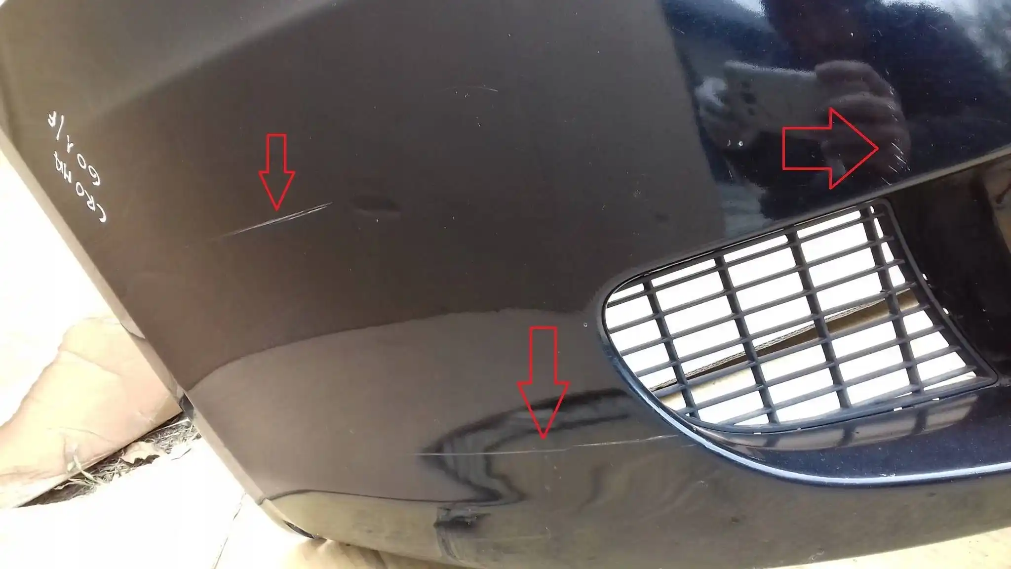ZDERZAK PRZÓD PRZEDNI 735365424 FIAT CROMA II 05-07 601F