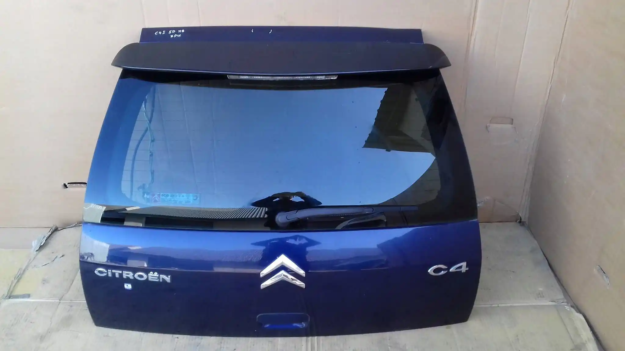 KLAPA TYŁ TYLNA CITROEN C4 I HB 5D 04- KPU