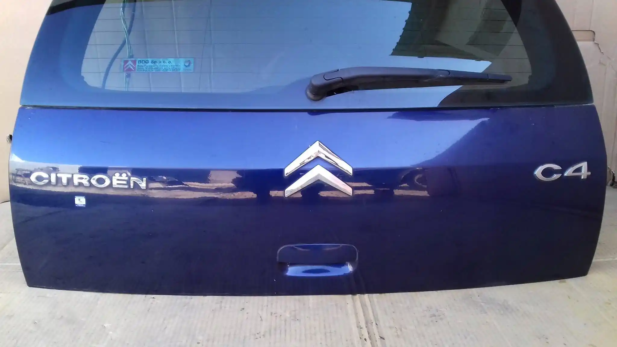 KLAPA TYŁ TYLNA CITROEN C4 I HB 5D 04- KPU