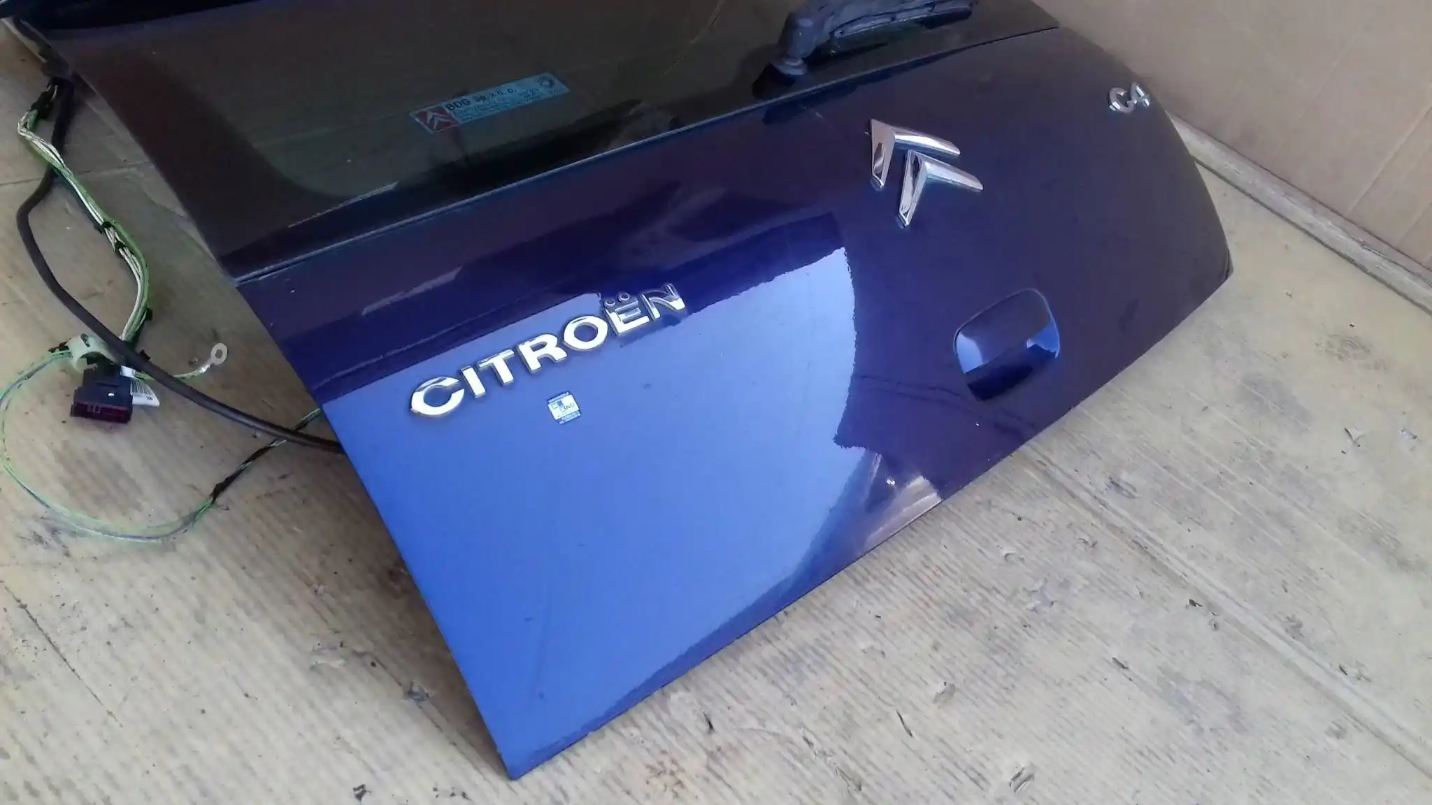 KLAPA TYŁ TYLNA CITROEN C4 I HB 5D 04- KPU