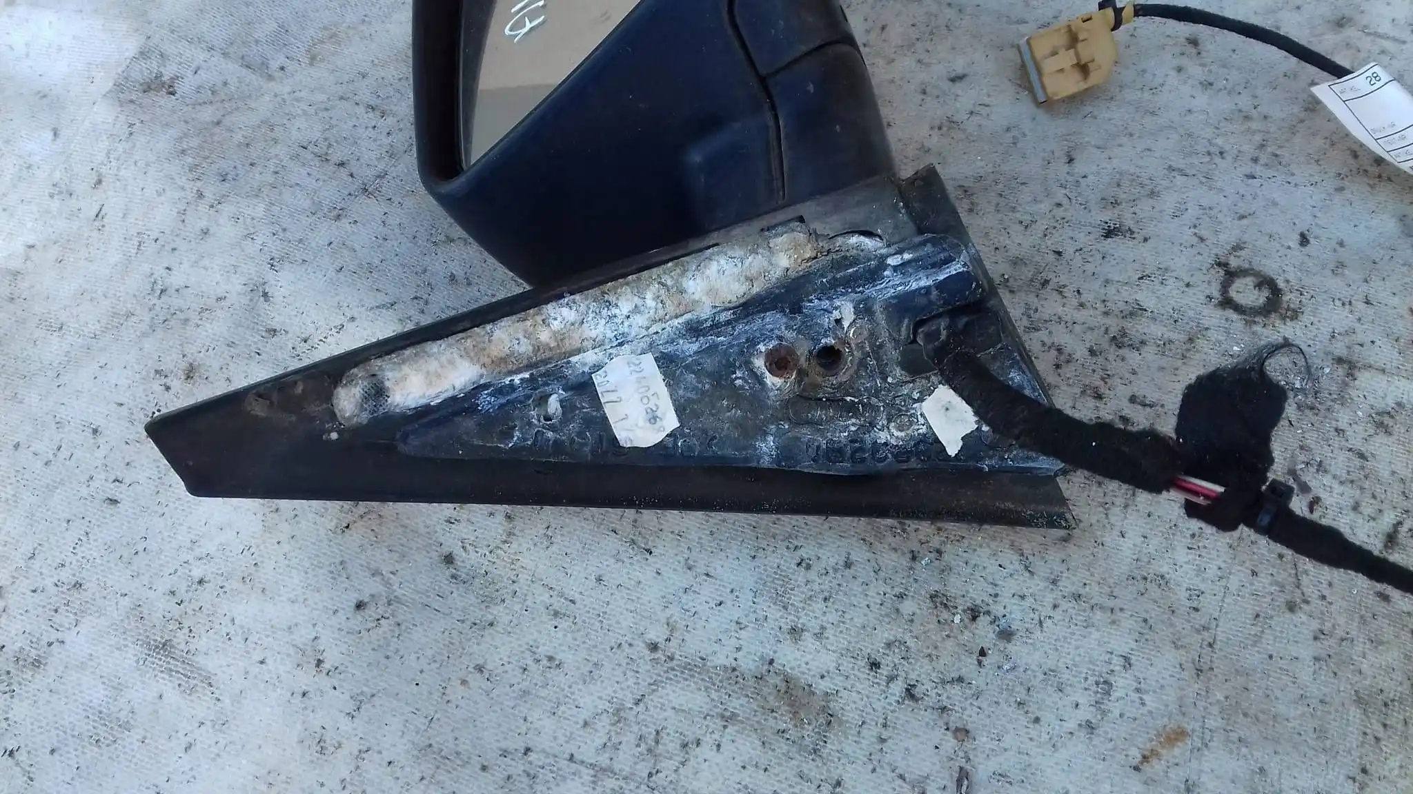 LUSTERKO PRAWE ELEKTRYCZNE 5 PIN AUDI A2 99-