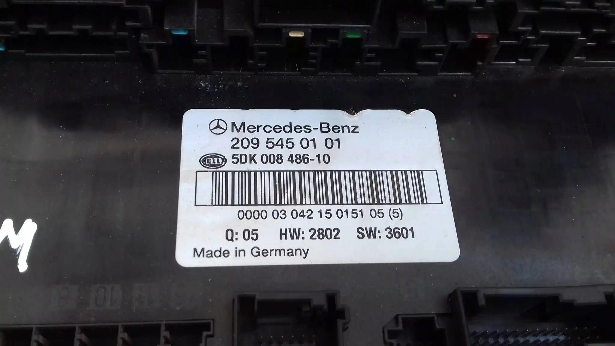 SKRZYNKA BEZBIECZNIKÓW MODUŁ 2118209126 MERCEDES C-KLASA W203 00-