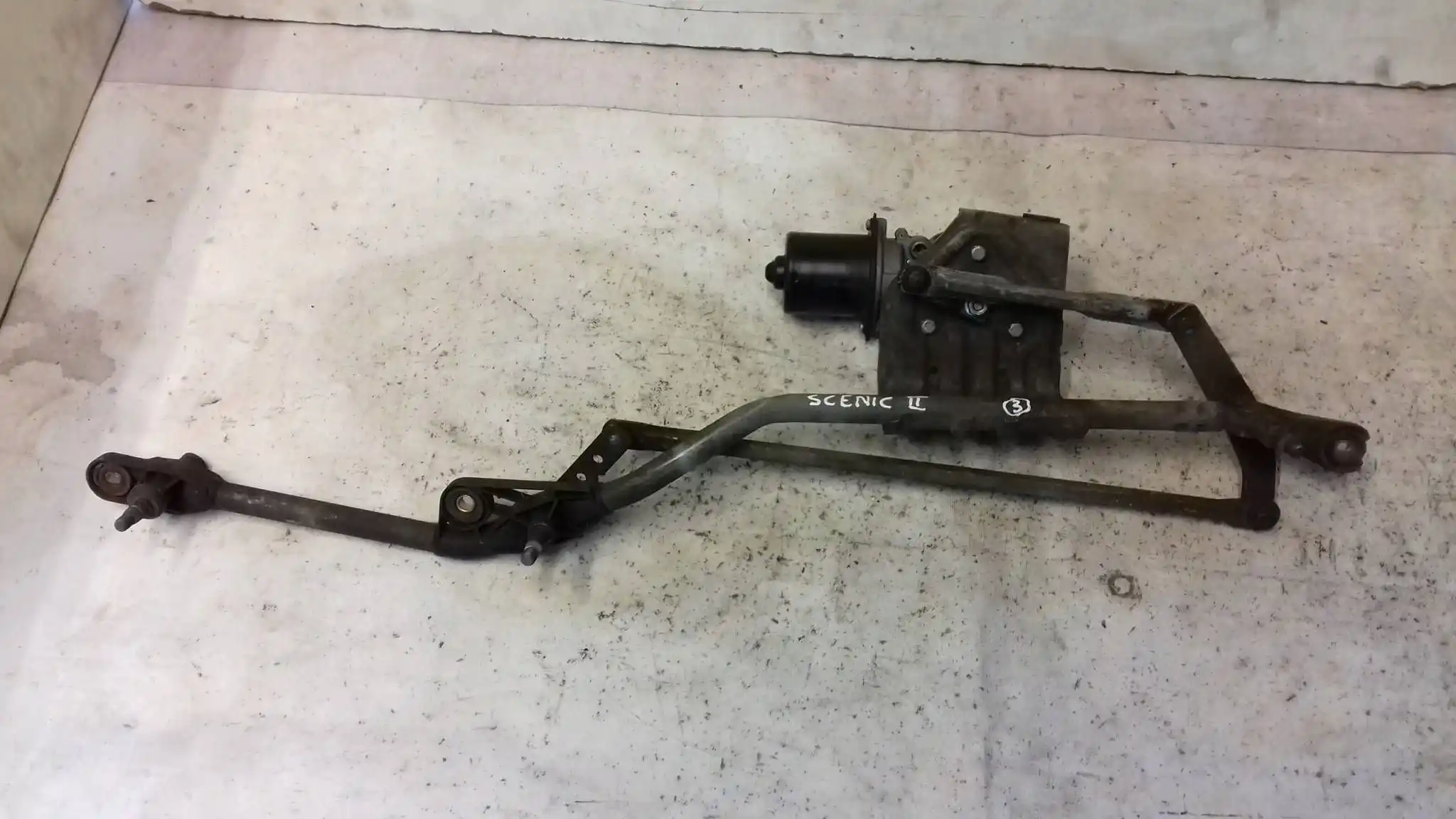 MECHANIZM SILNICZEK WYCIERACZEK PRZÓD PRZEDNICH RENAULT SCENIC II 03-