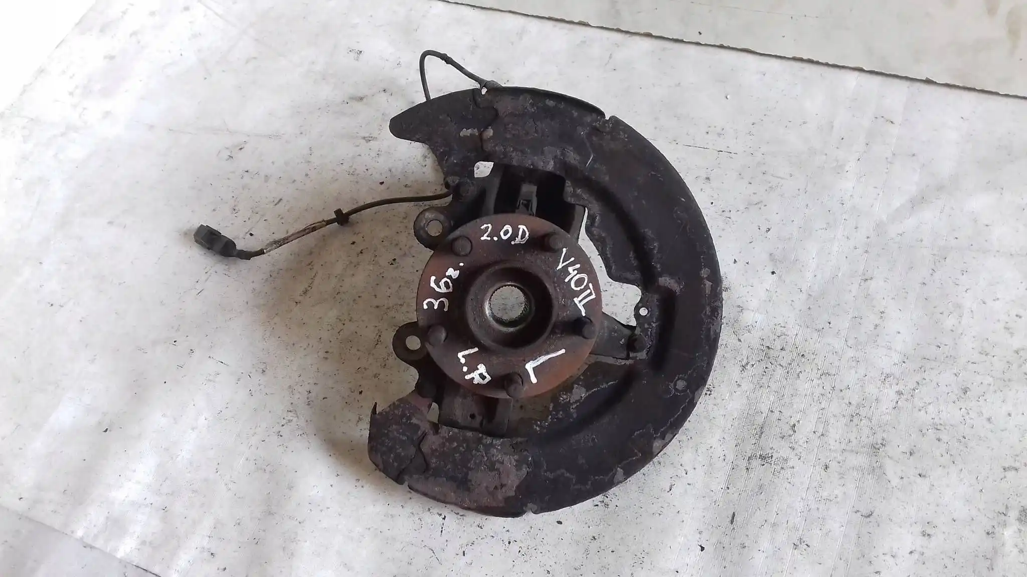 ZWROTNICA PIASTA LEWY 36Z PRZÓD PRZEDNIA VOLVO S40 II V50 2.0 HDI 04-