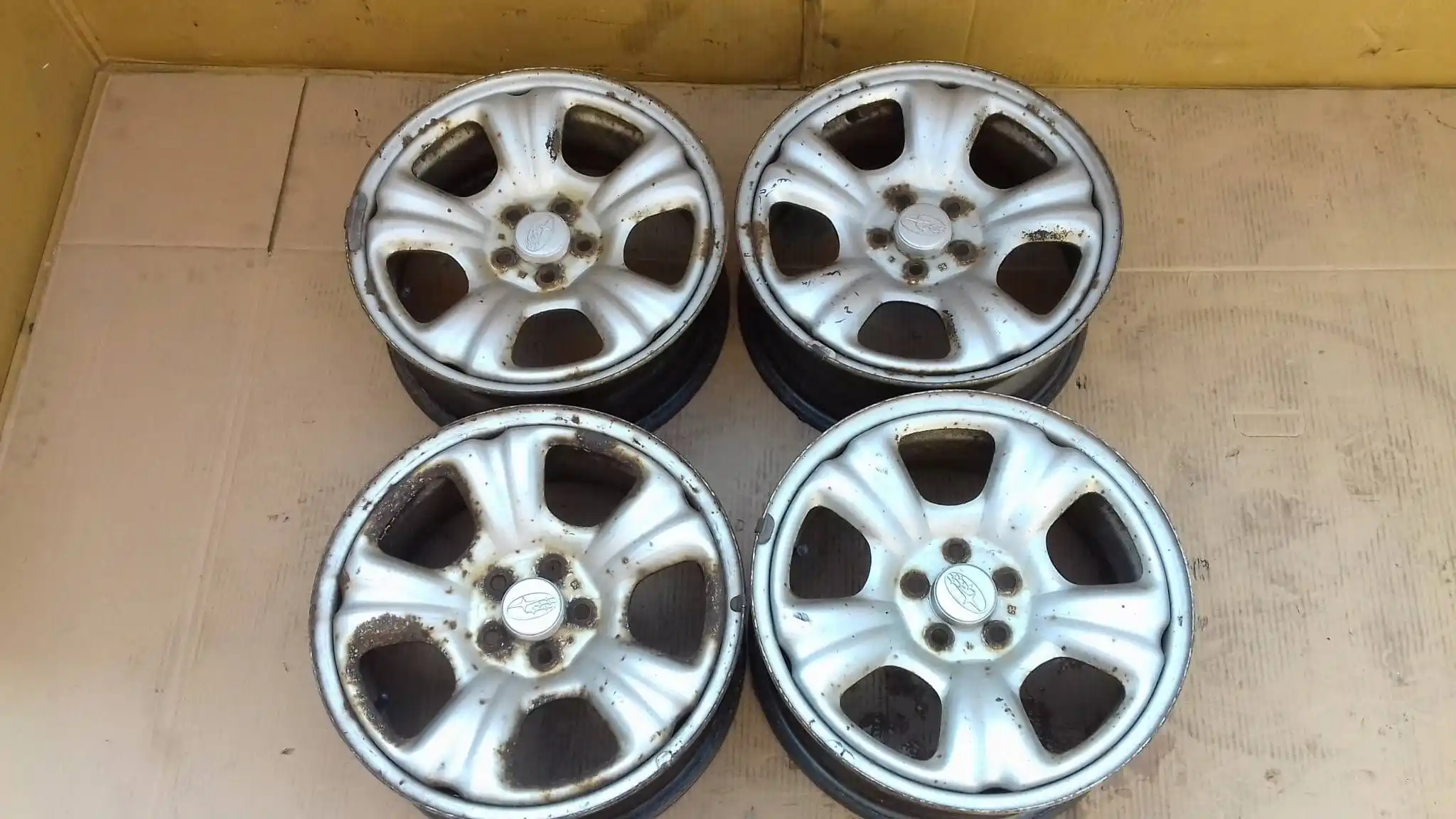 FELGI STALOWE SUBARU 5x100 6,5Jx16''