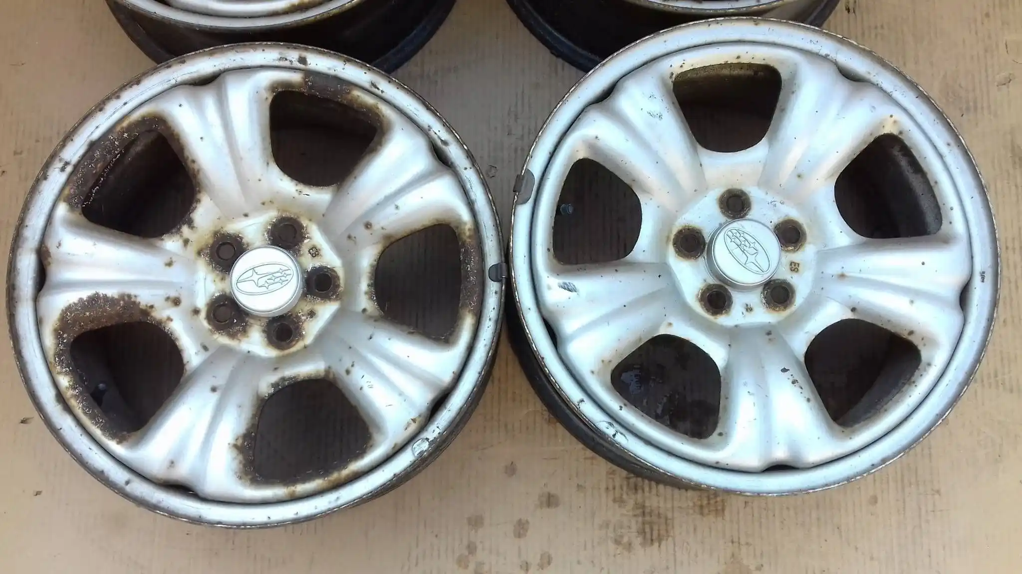 FELGI STALOWE SUBARU 5x100 6,5Jx16''