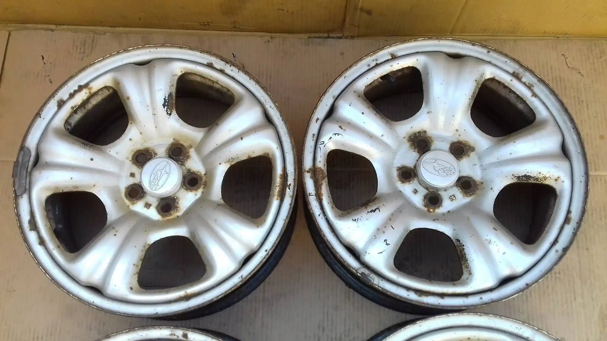 FELGI STALOWE SUBARU 5x100 6,5Jx16''