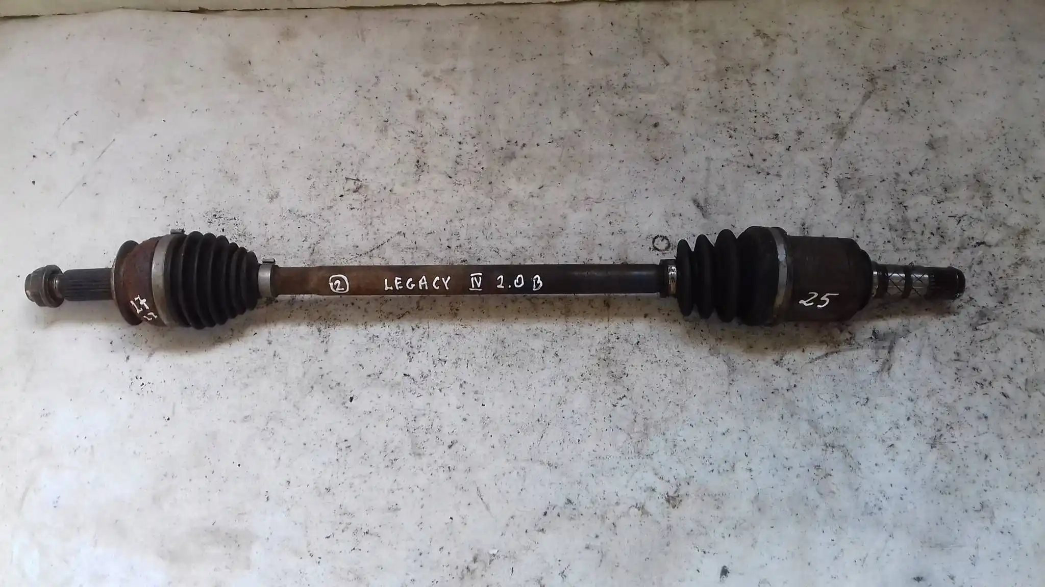 PÓŁOŚ PRZÓD PRZEDNIA 27/25 SUBARU LEGACY IV BL BP 2.0 16V 03-09